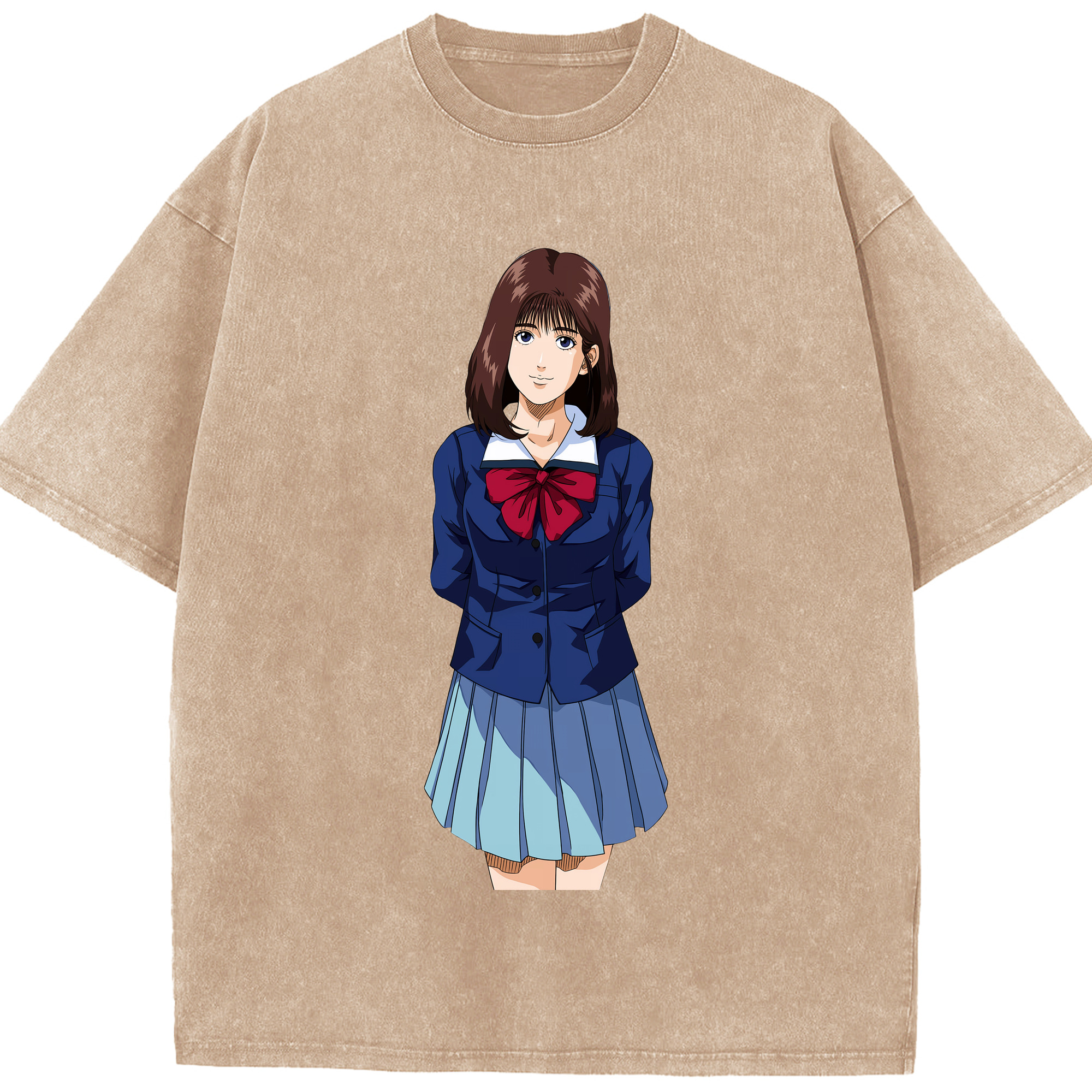 （画像用） SLAM DUNK／スラムダンク 綿100% ヴィンテージ風 半袖Tシャツ（フロントプリント）