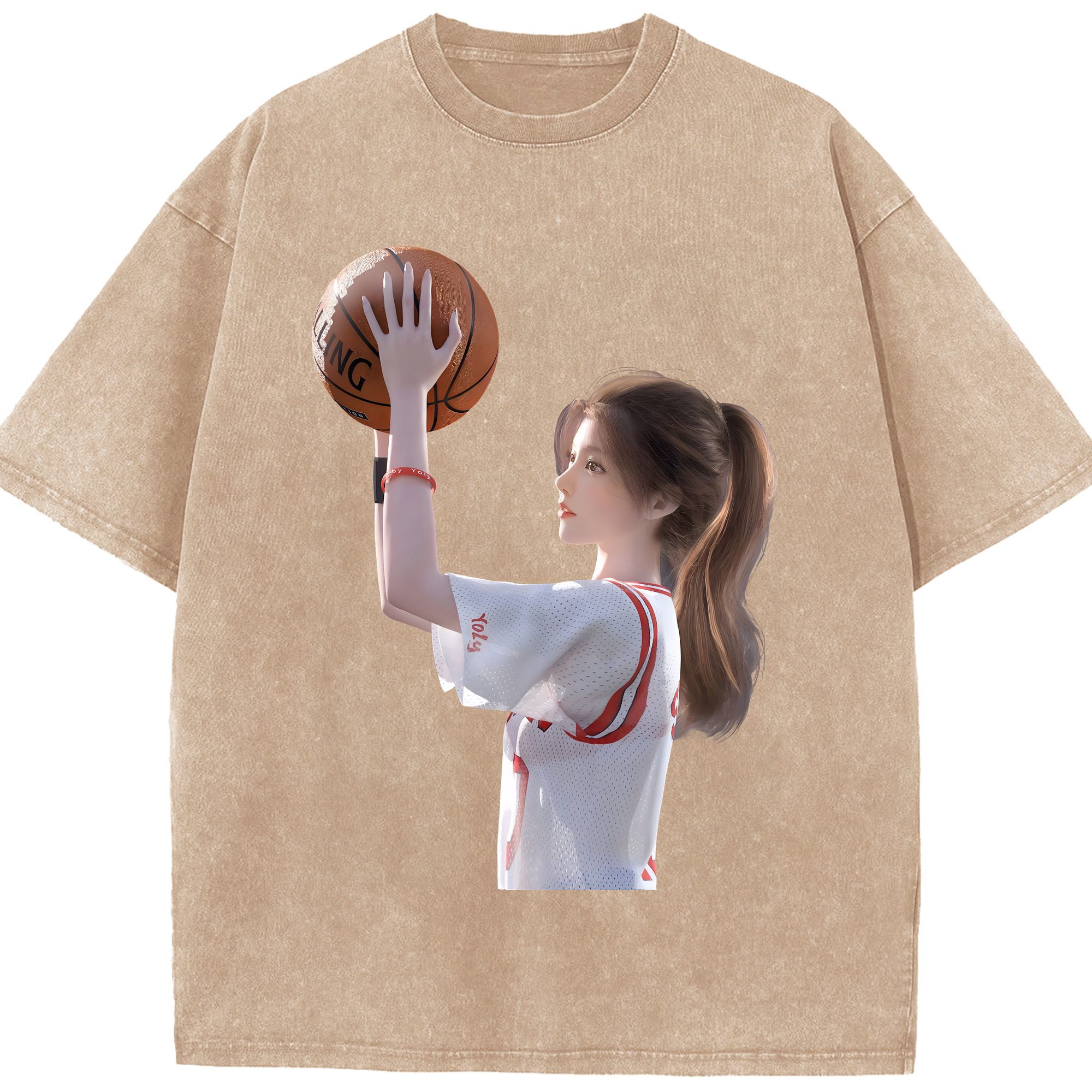 （画像用） SLAM DUNK／スラムダンク 綿100% ヴィンテージ風 半袖Tシャツ（フロントプリント）