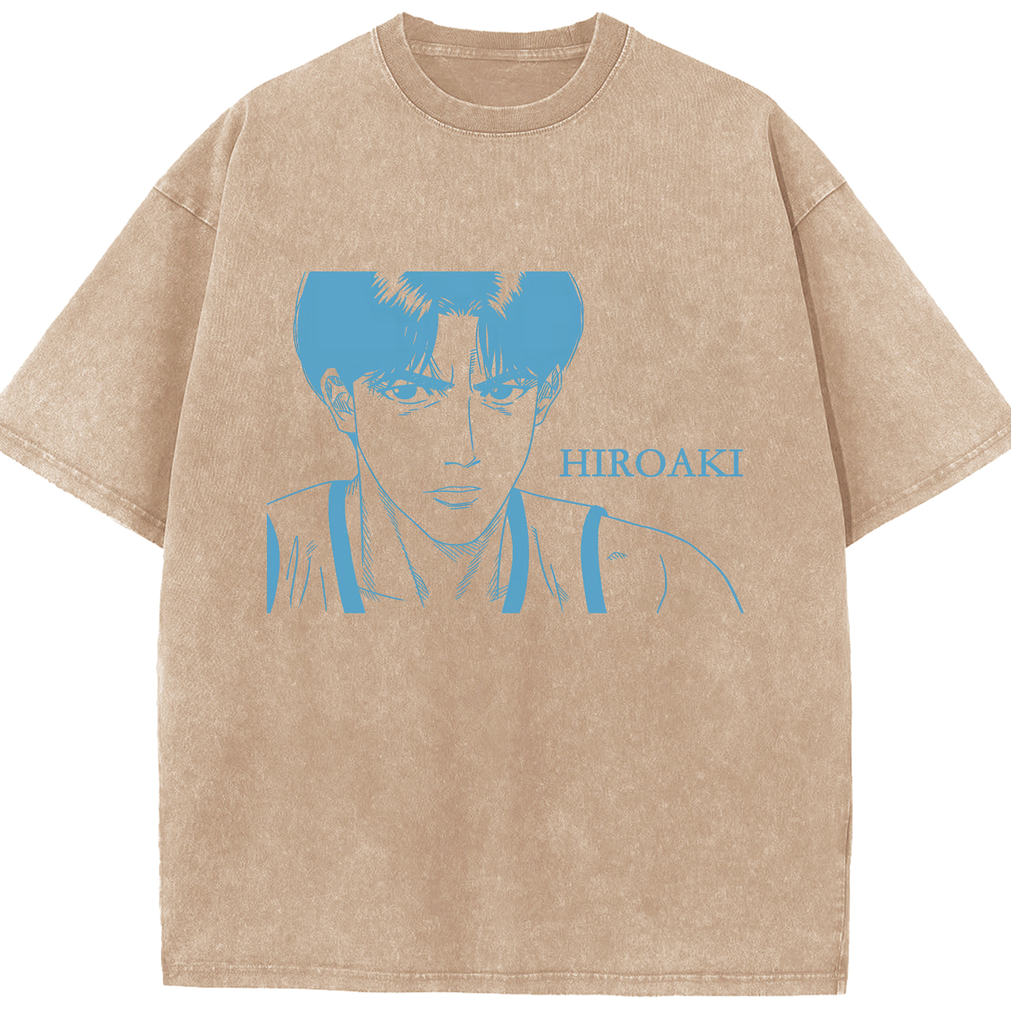 （画像用） SLAM DUNK／スラムダンク 綿100% ヴィンテージ風 半袖Tシャツ（フロントプリント）
