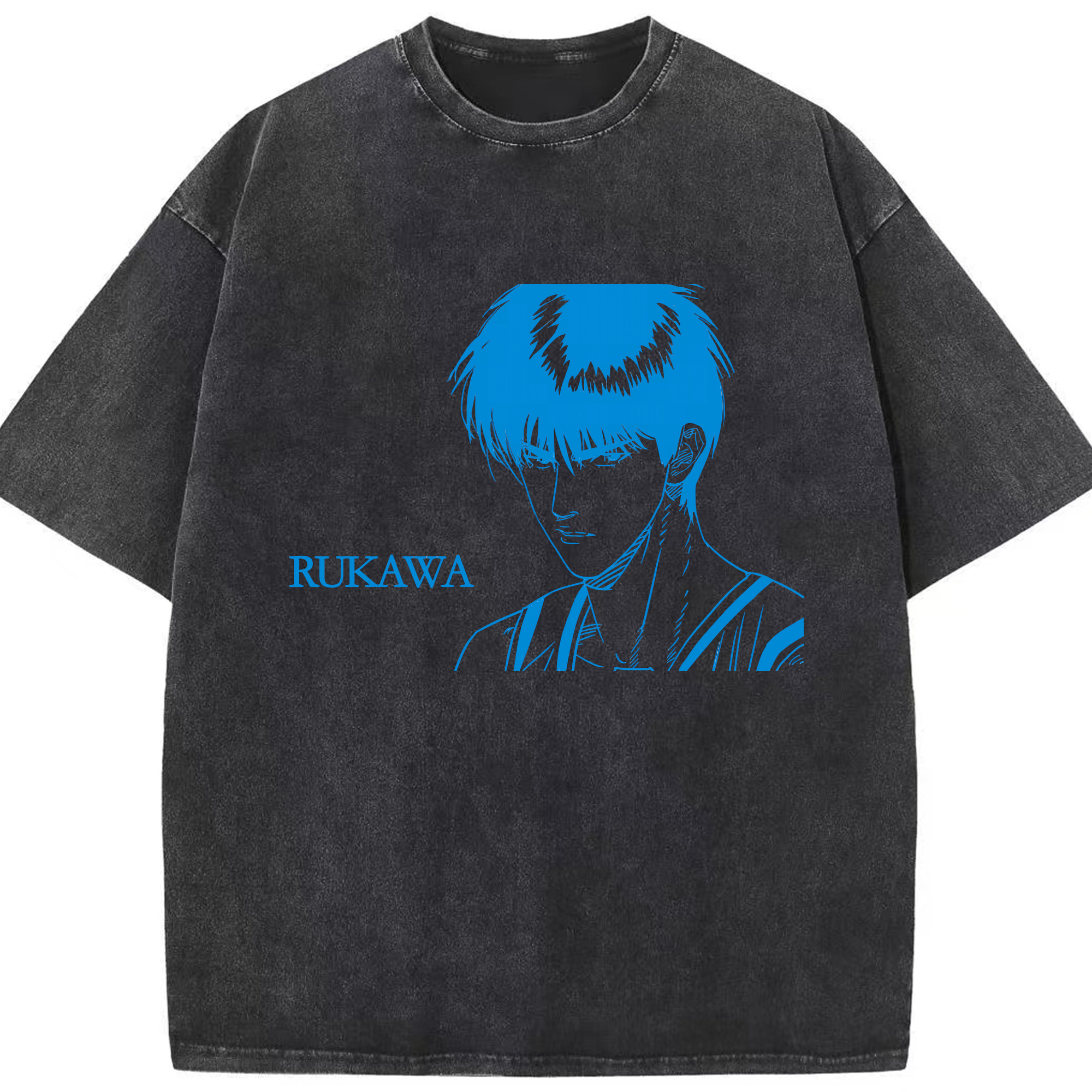 （画像用） SLAM DUNK／スラムダンク 綿100% ヴィンテージ風 半袖Tシャツ（フロントプリント）