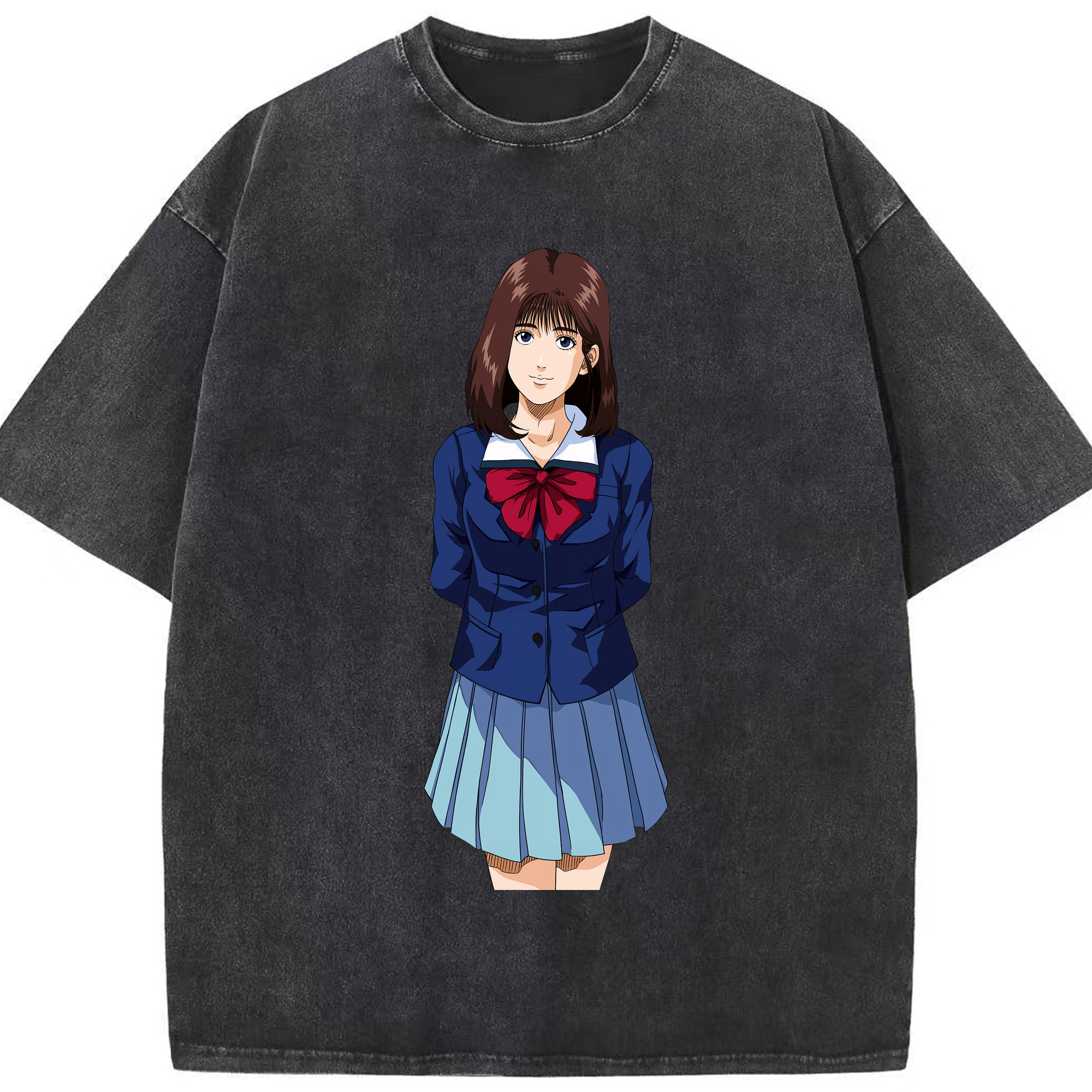 （画像用） SLAM DUNK／スラムダンク 綿100% ヴィンテージ風 半袖Tシャツ（フロントプリント）