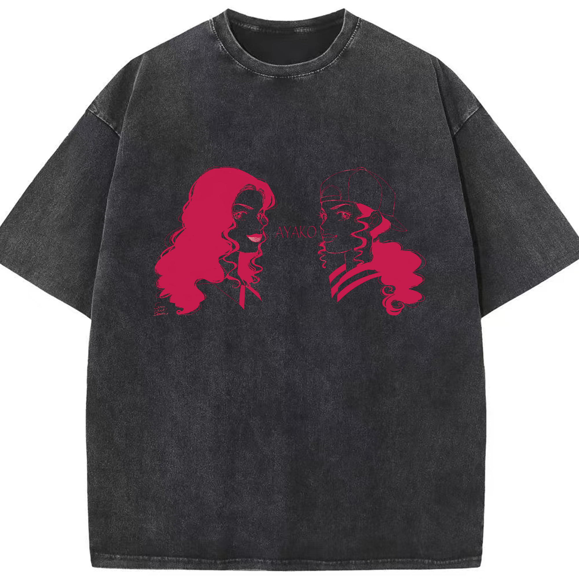 （画像用） SLAM DUNK／スラムダンク 綿100% ヴィンテージ風 半袖Tシャツ（フロントプリント）