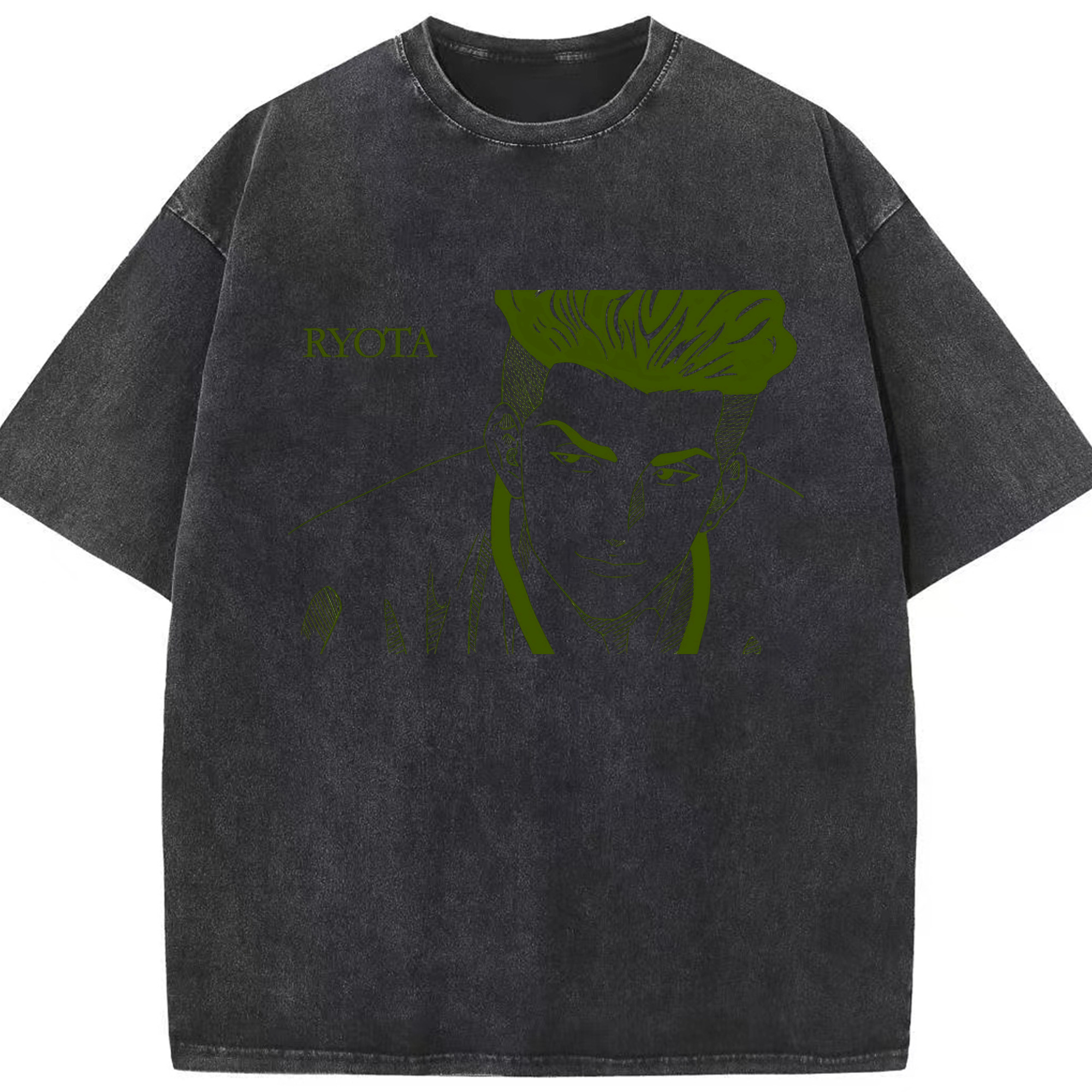 （画像用） SLAM DUNK／スラムダンク 綿100% ヴィンテージ風 半袖Tシャツ（フロントプリント）