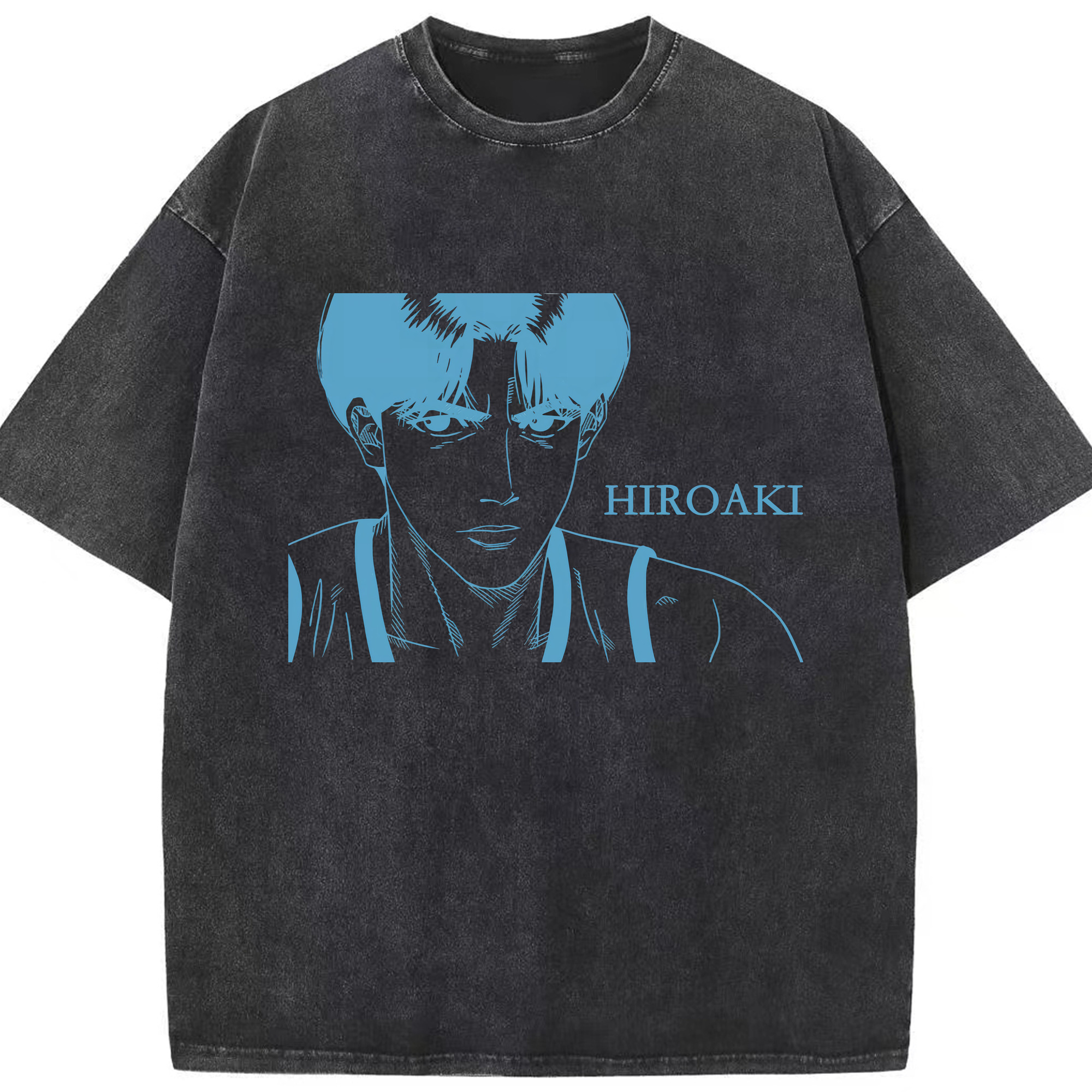 （画像用） SLAM DUNK／スラムダンク 綿100% ヴィンテージ風 半袖Tシャツ（フロントプリント）