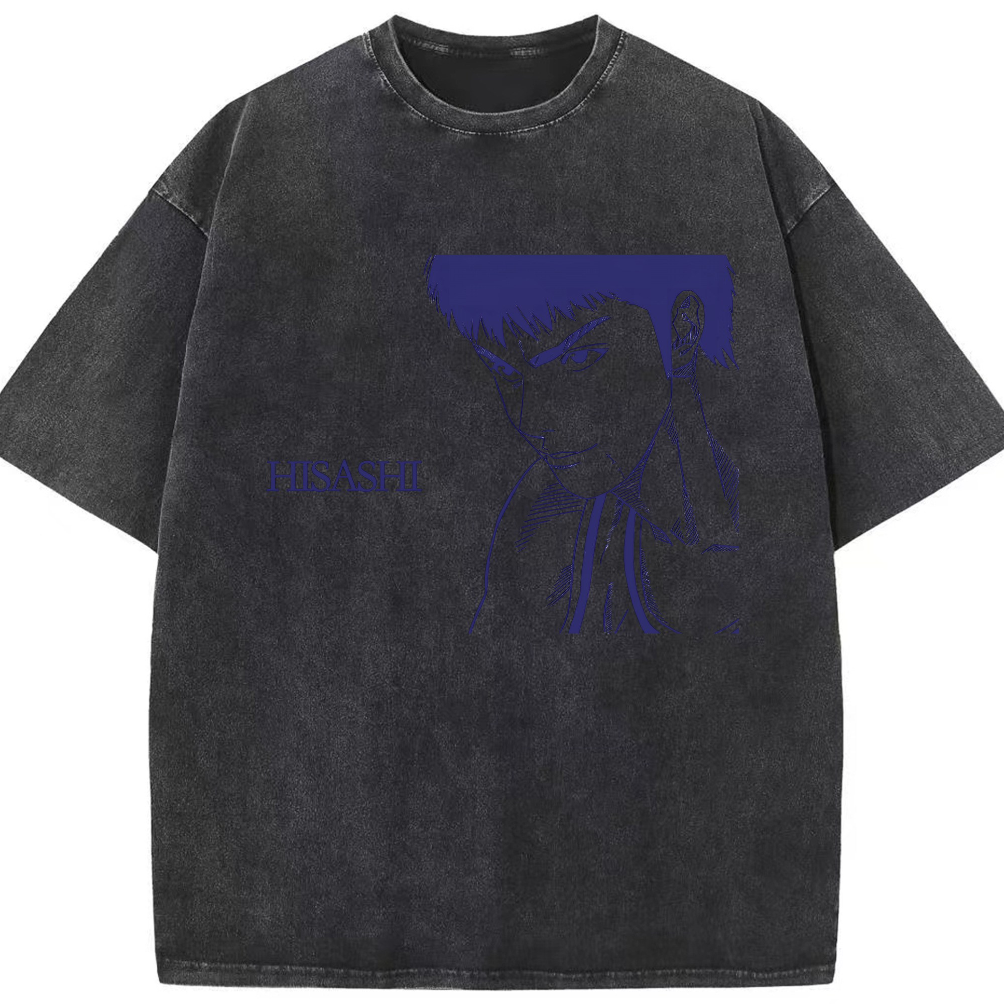 （画像用） SLAM DUNK／スラムダンク 綿100% ヴィンテージ風 半袖Tシャツ（フロントプリント）