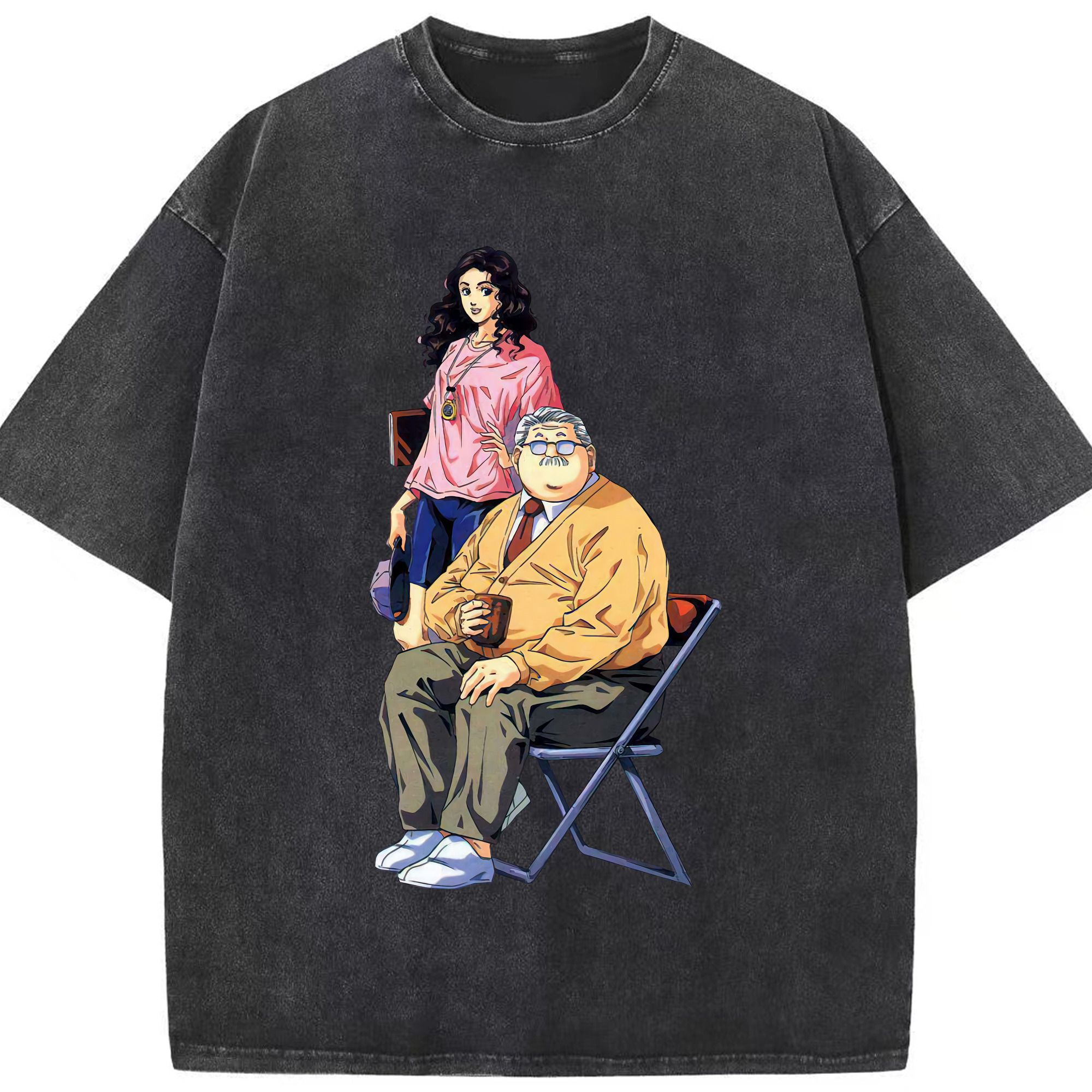 （画像用） SLAM DUNK／スラムダンク 綿100% ヴィンテージ風 半袖Tシャツ（フロントプリント）