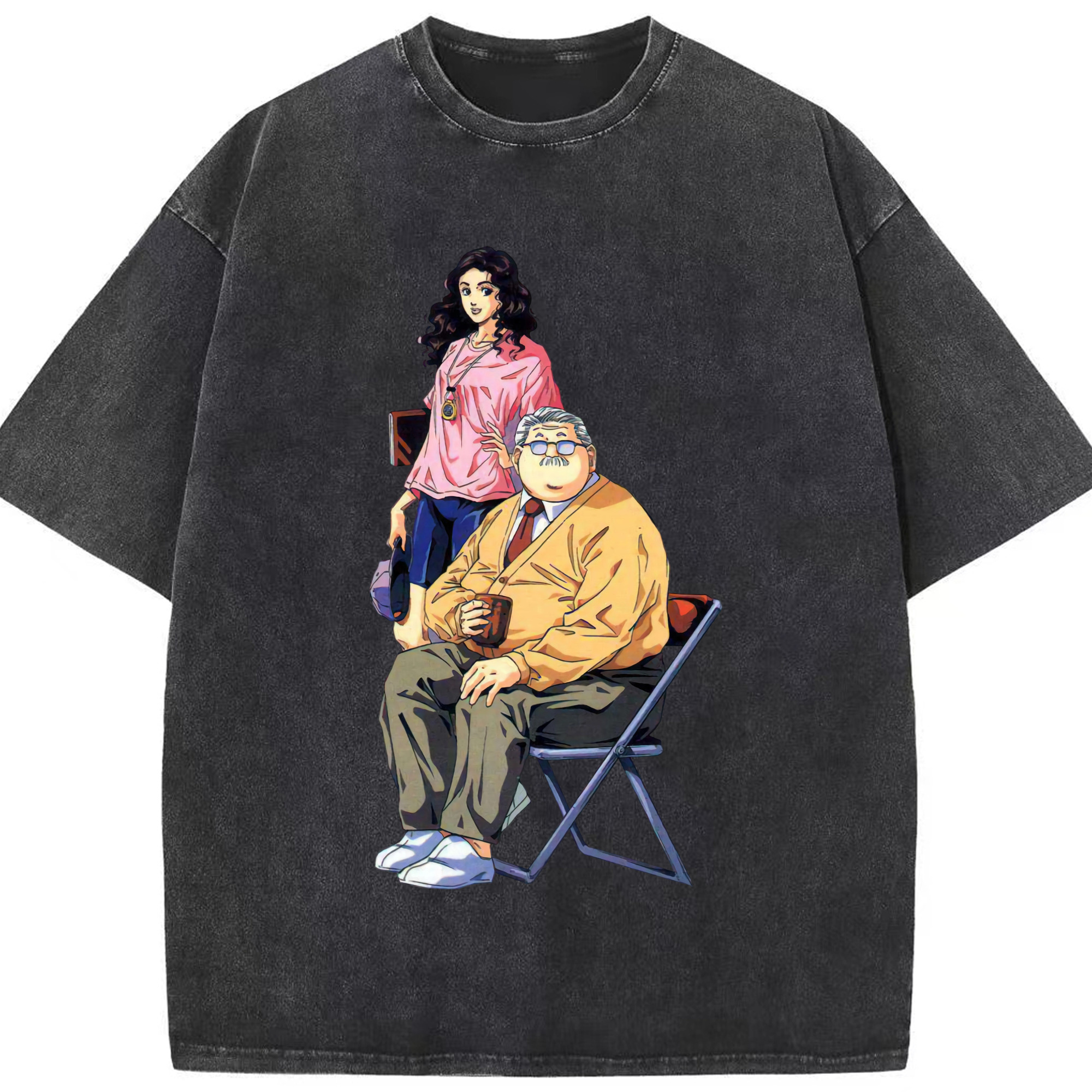 （画像用） SLAM DUNK／スラムダンク 綿100% ヴィンテージ風 半袖Tシャツ（フロントプリント）