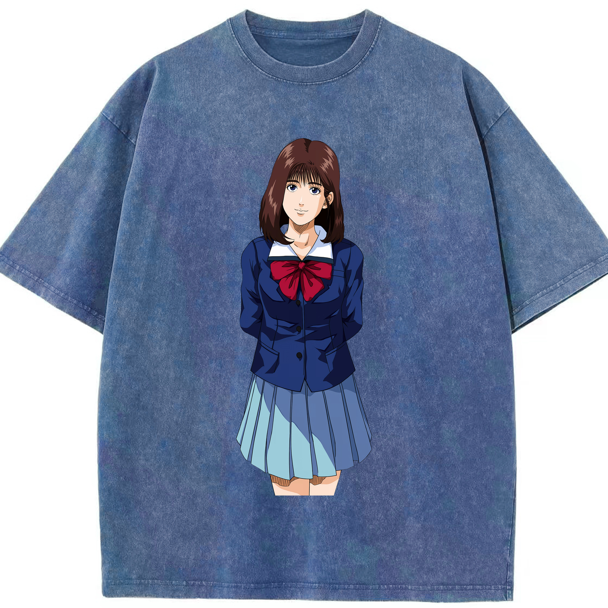 （画像用） SLAM DUNK／スラムダンク 綿100% ヴィンテージ風 半袖Tシャツ（フロントプリント）