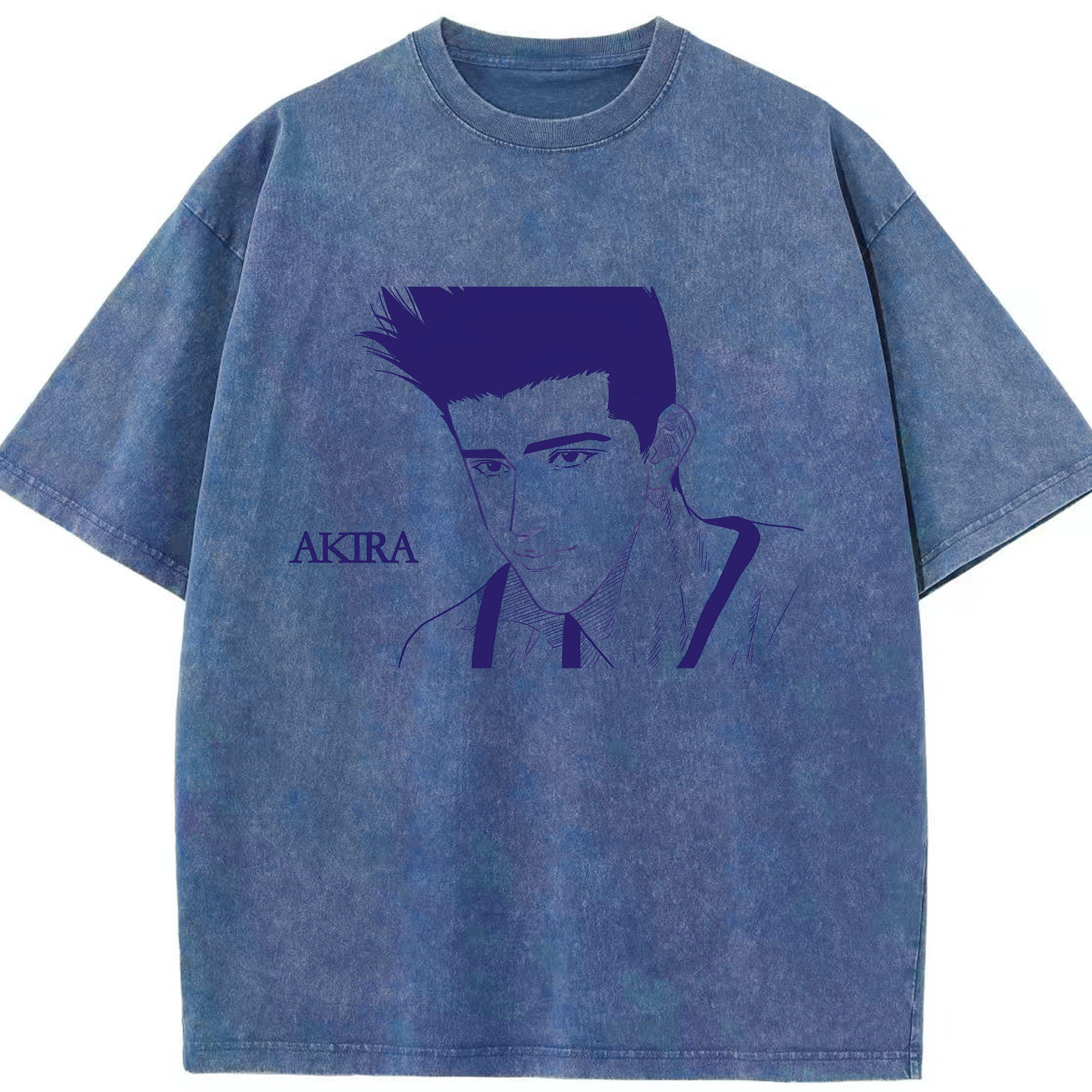 （画像用） SLAM DUNK／スラムダンク 綿100% ヴィンテージ風 半袖Tシャツ（フロントプリント）
