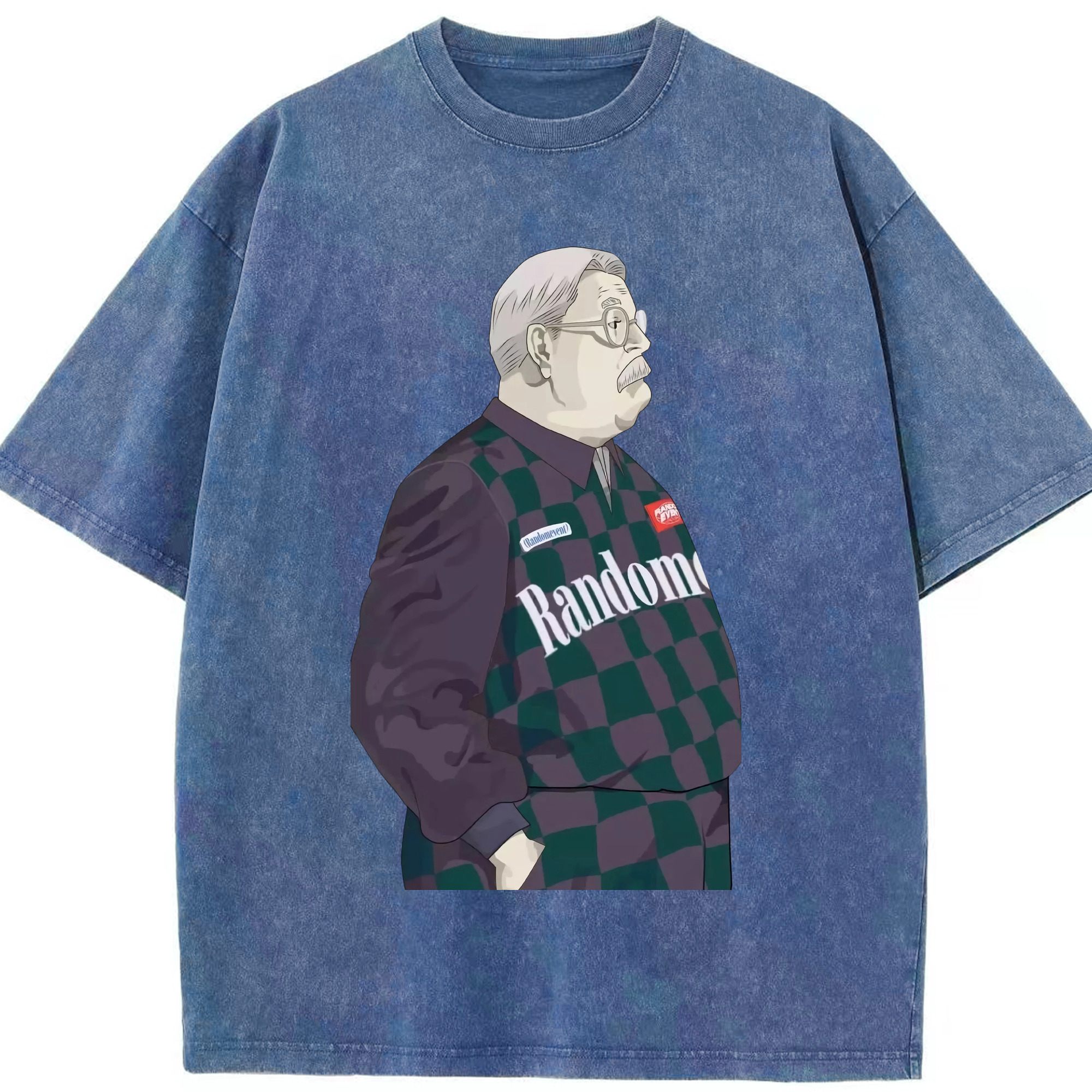 （画像用） SLAM DUNK／スラムダンク 綿100% ヴィンテージ風 半袖Tシャツ（フロントプリント）