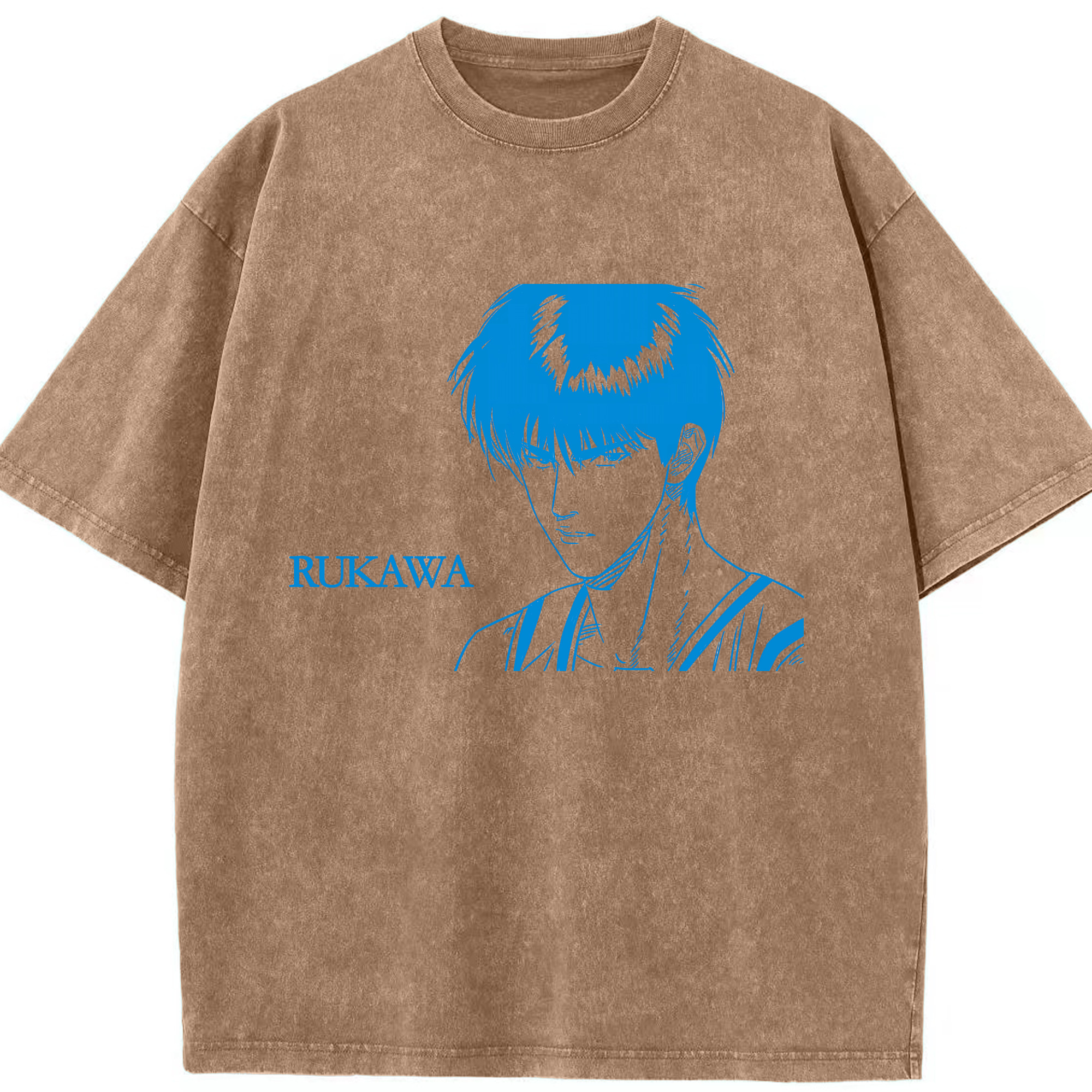 （画像用） SLAM DUNK／スラムダンク 綿100% ヴィンテージ風 半袖Tシャツ（フロントプリント）