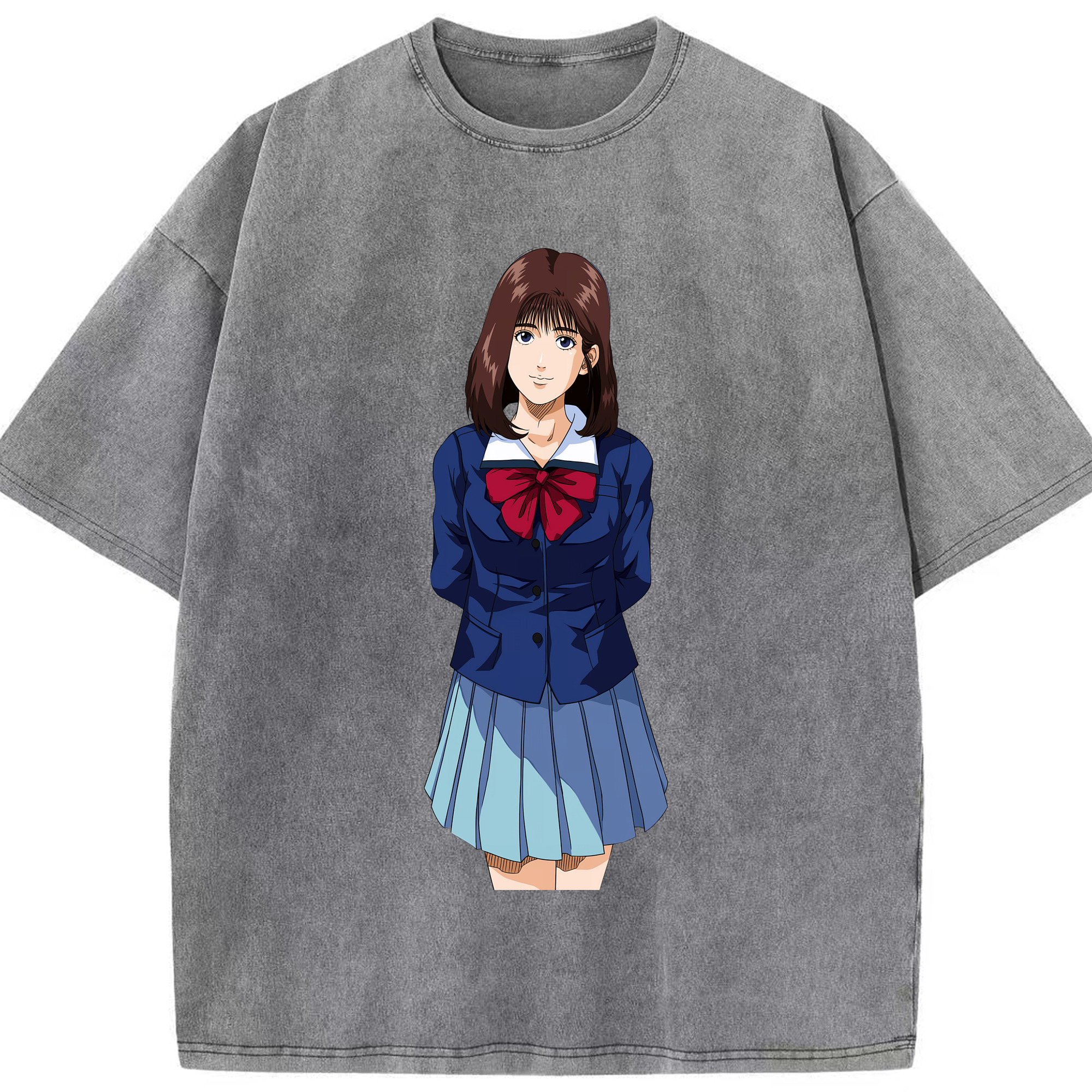 （画像用） SLAM DUNK／スラムダンク 綿100% ヴィンテージ風 半袖Tシャツ（フロントプリント）