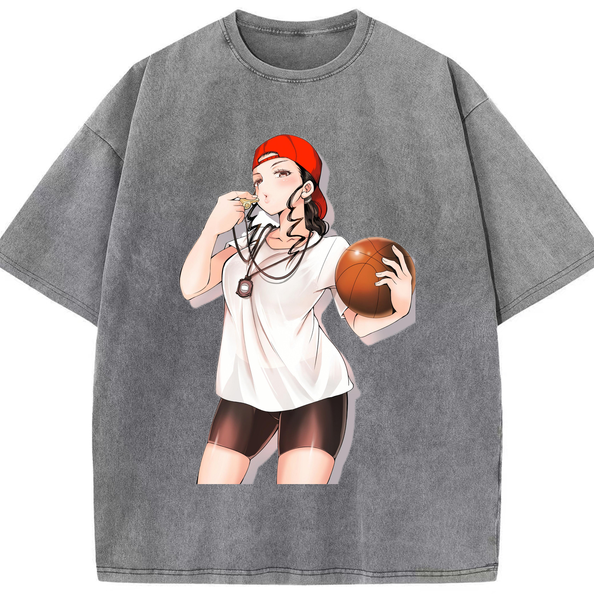 （画像用） SLAM DUNK／スラムダンク 綿100% ヴィンテージ風 半袖Tシャツ（フロントプリント）