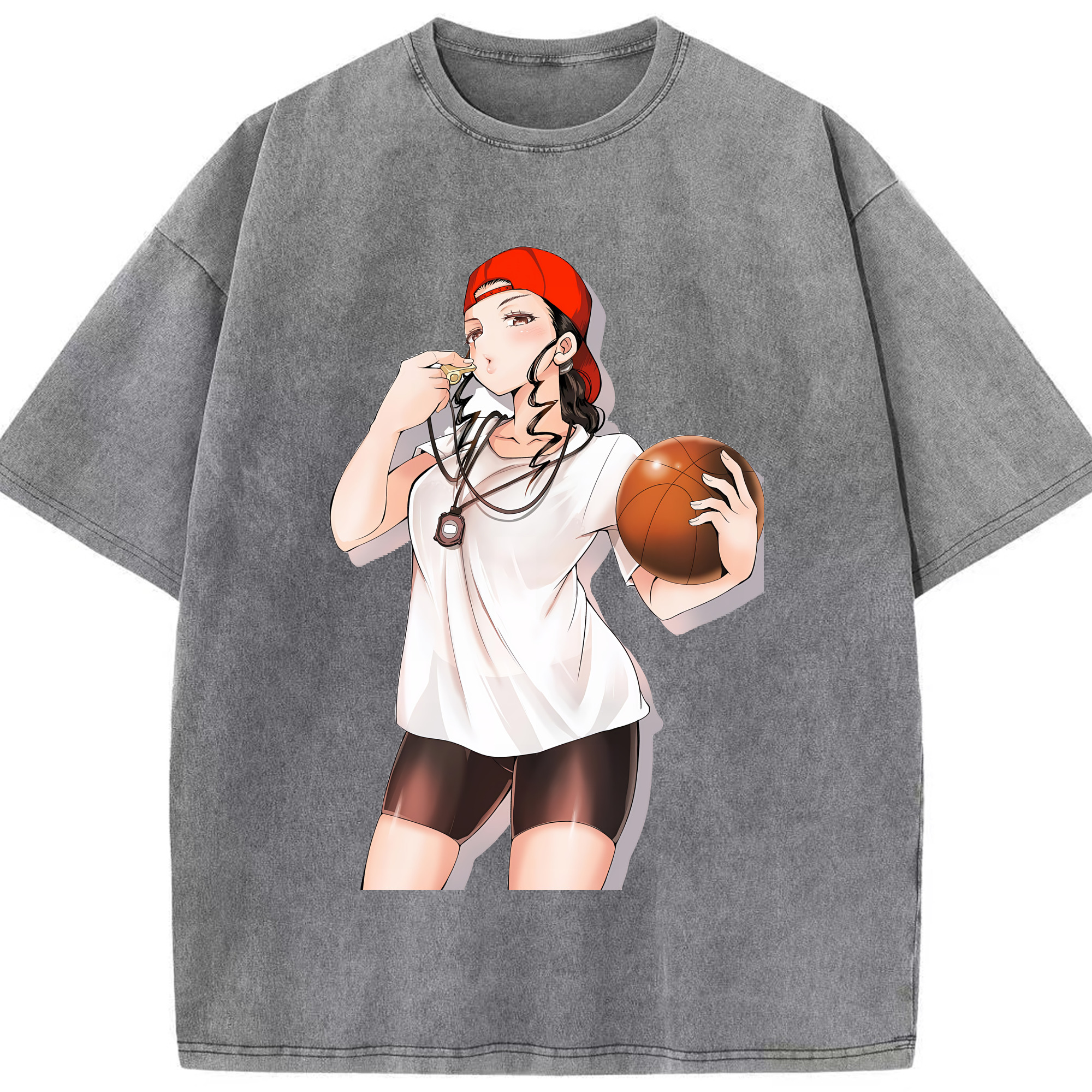 （画像用） SLAM DUNK／スラムダンク 綿100% ヴィンテージ風 半袖Tシャツ（フロントプリント）