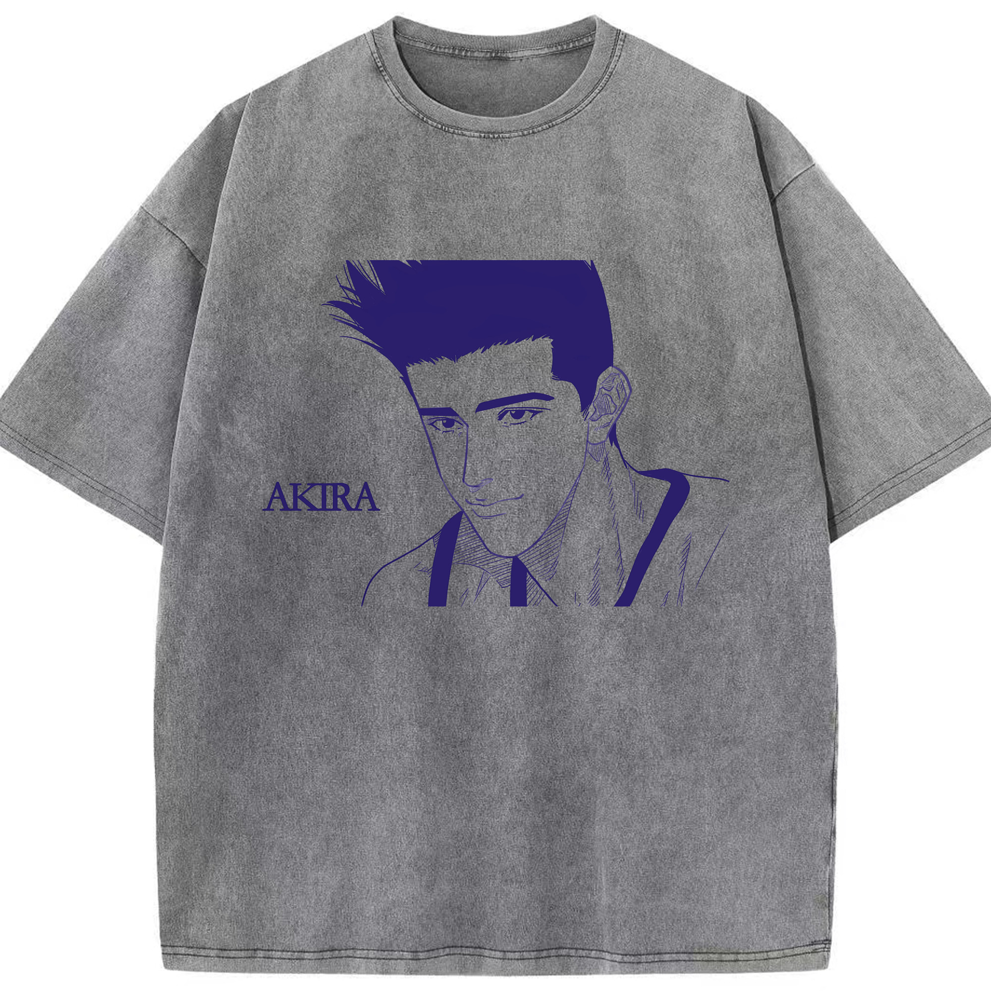 （画像用） SLAM DUNK／スラムダンク 綿100% ヴィンテージ風 半袖Tシャツ（フロントプリント）