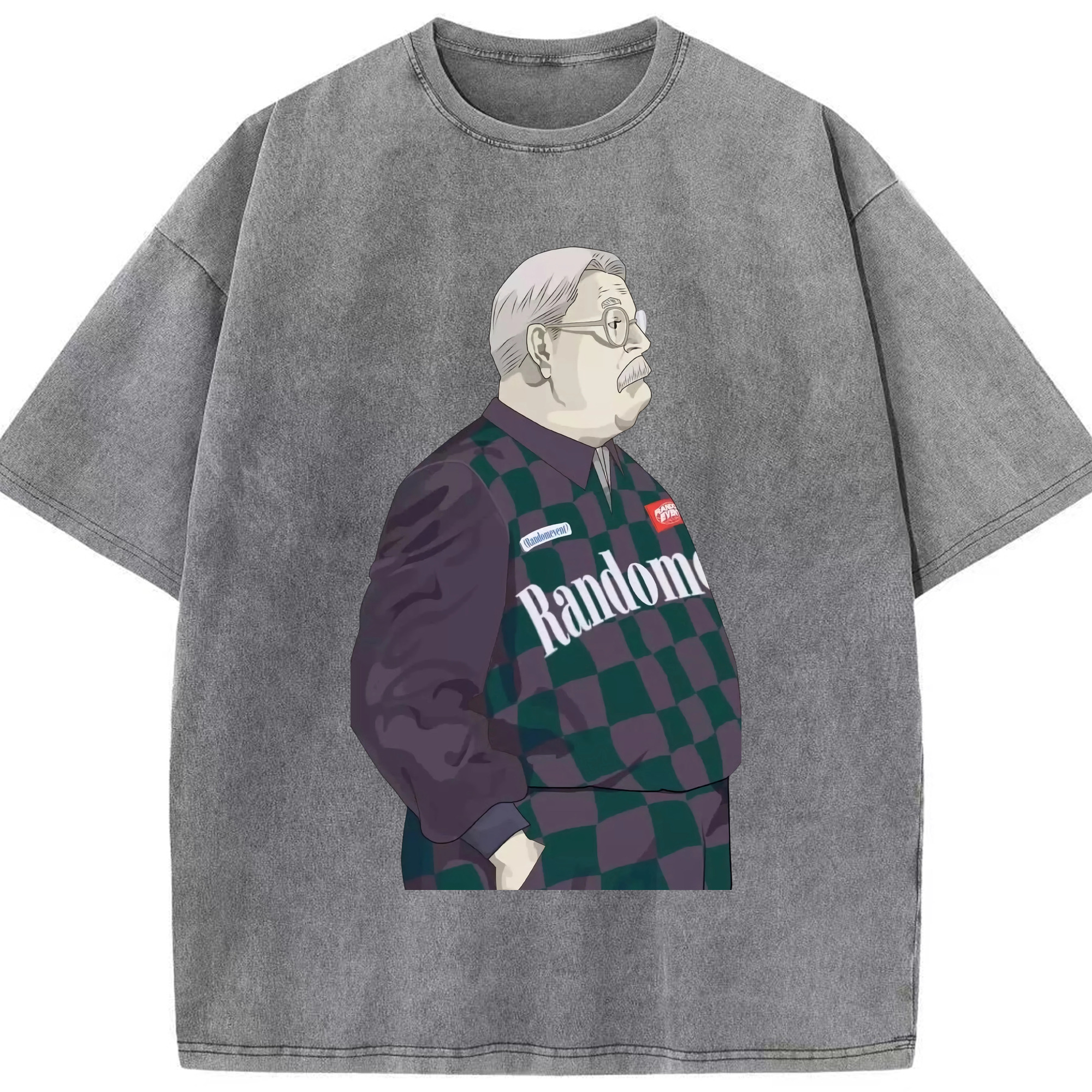 （画像用） SLAM DUNK／スラムダンク 綿100% ヴィンテージ風 半袖Tシャツ（フロントプリント）