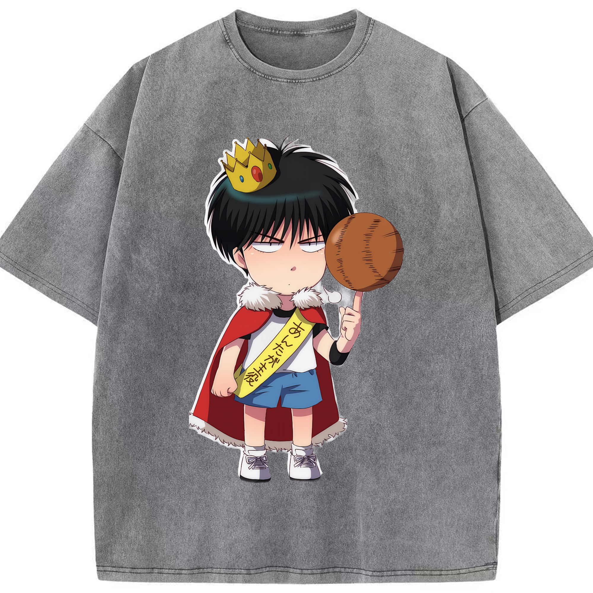 （画像用） SLAM DUNK／スラムダンク 綿100% ヴィンテージ風 半袖Tシャツ（フロントプリント）