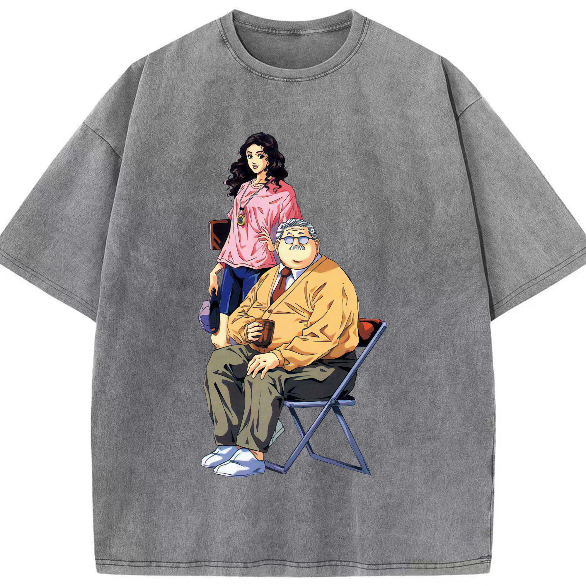（画像用） SLAM DUNK／スラムダンク 綿100% ヴィンテージ風 半袖Tシャツ（フロントプリント）