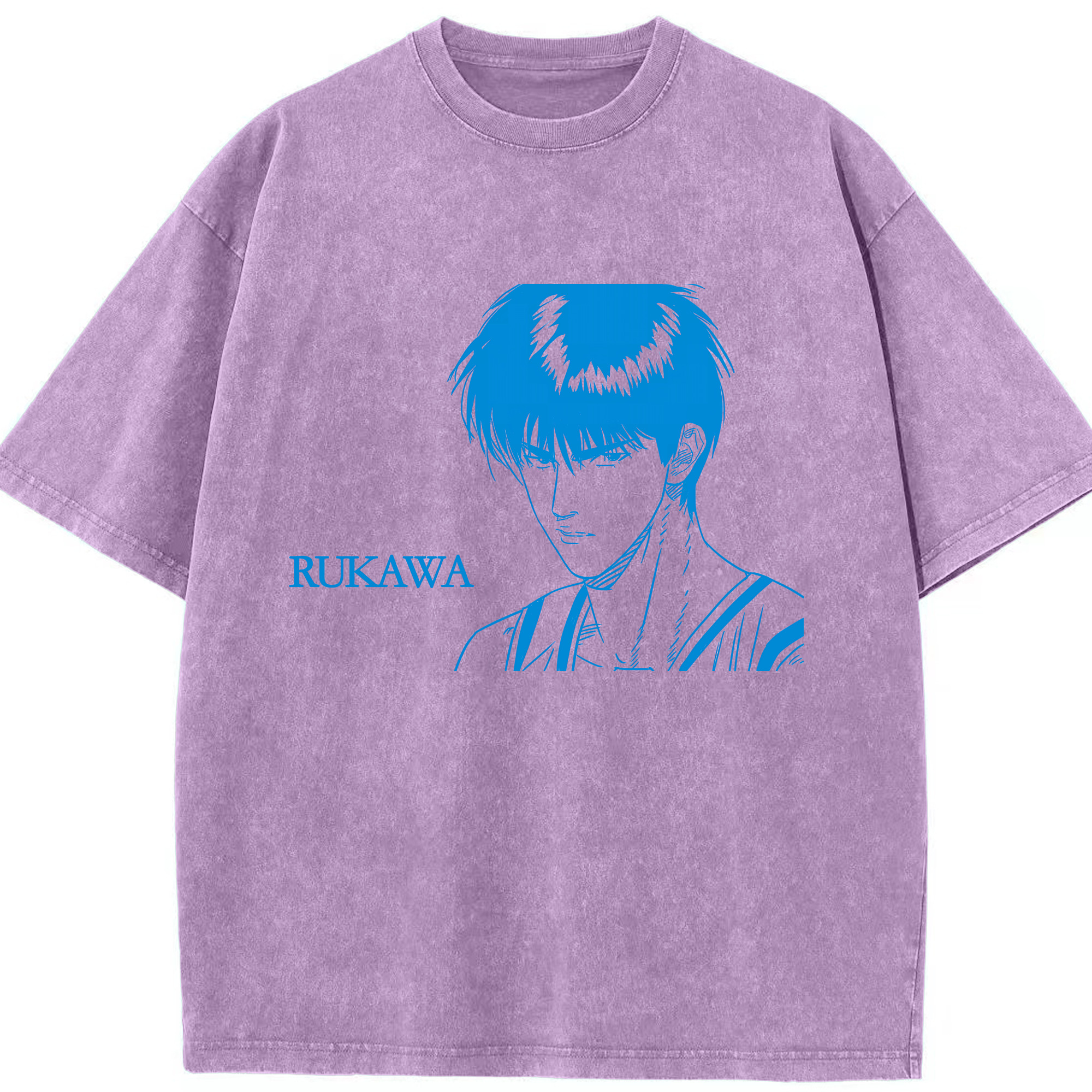 （画像用） SLAM DUNK／スラムダンク 綿100% ヴィンテージ風 半袖Tシャツ（フロントプリント）