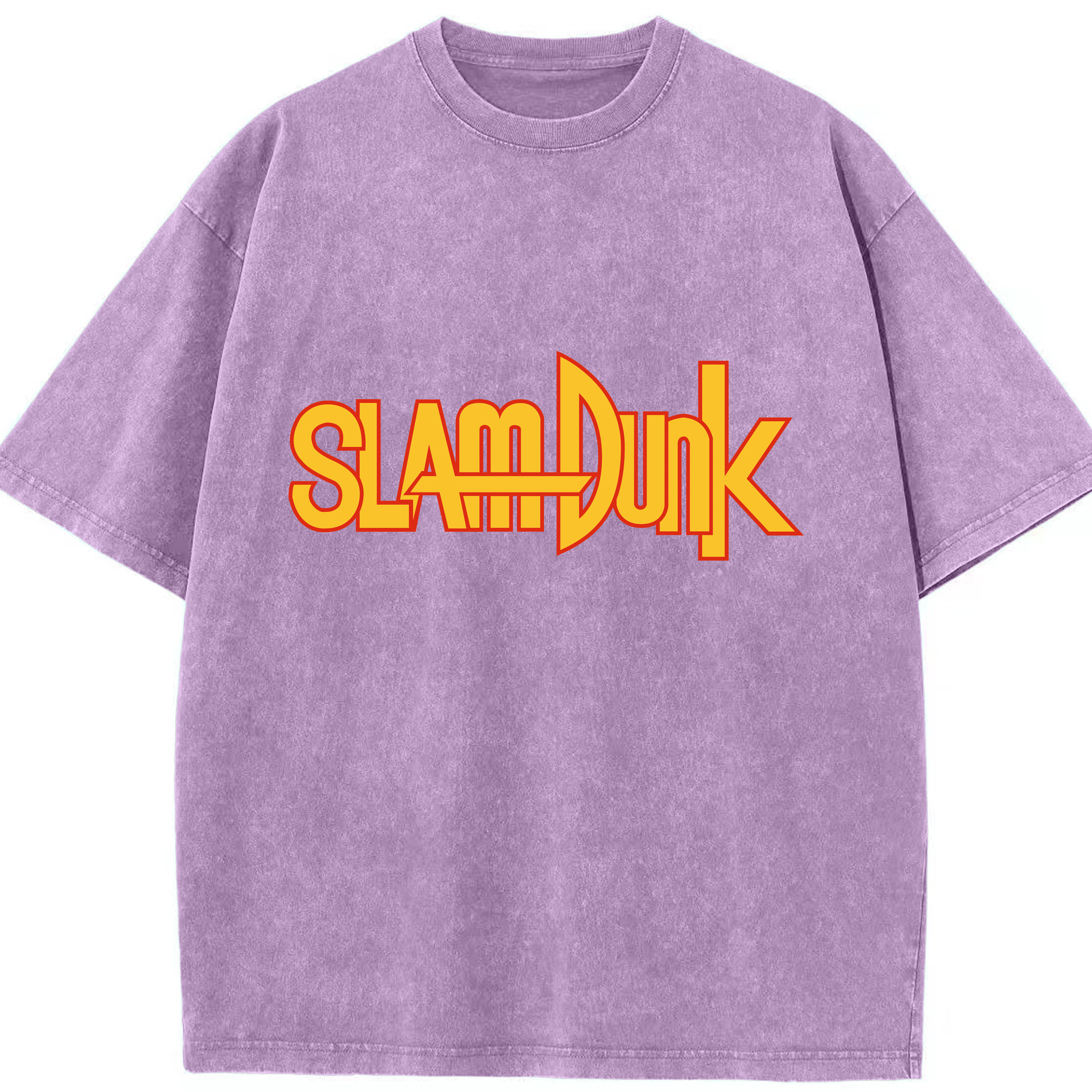 （画像用） SLAM DUNK／スラムダンク 綿100% ヴィンテージ風 半袖Tシャツ（フロントプリント）