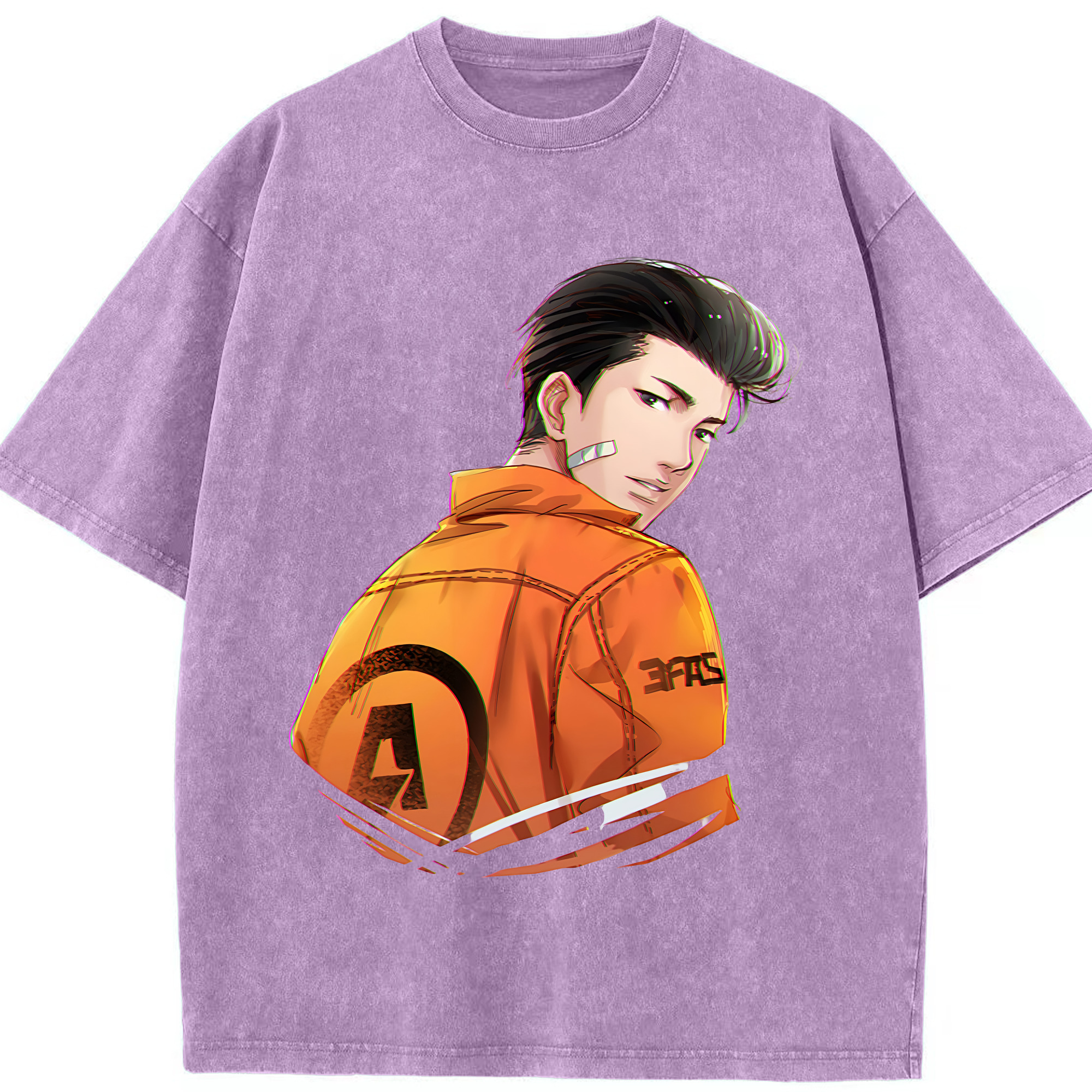 （画像用） SLAM DUNK／スラムダンク 綿100% ヴィンテージ風 半袖Tシャツ（フロントプリント）