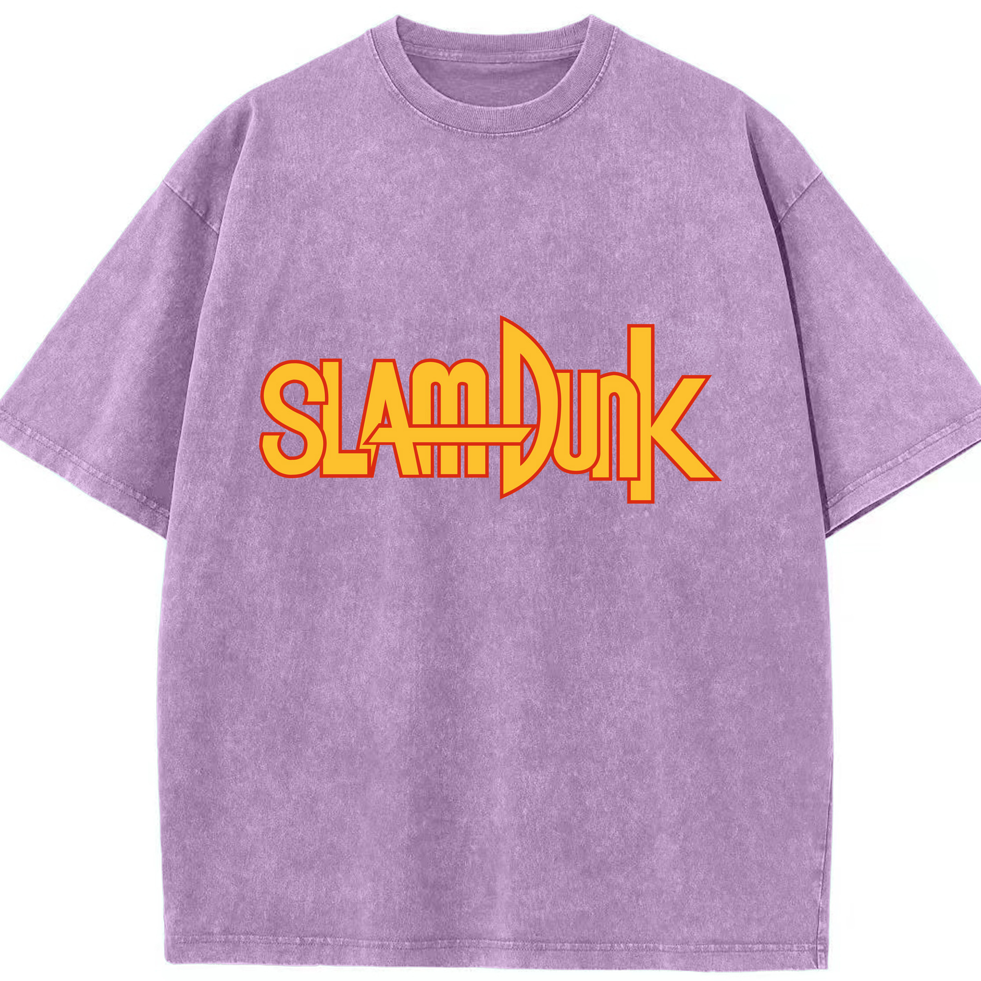（画像用） SLAM DUNK／スラムダンク 綿100% ヴィンテージ風 半袖Tシャツ（フロントプリント）