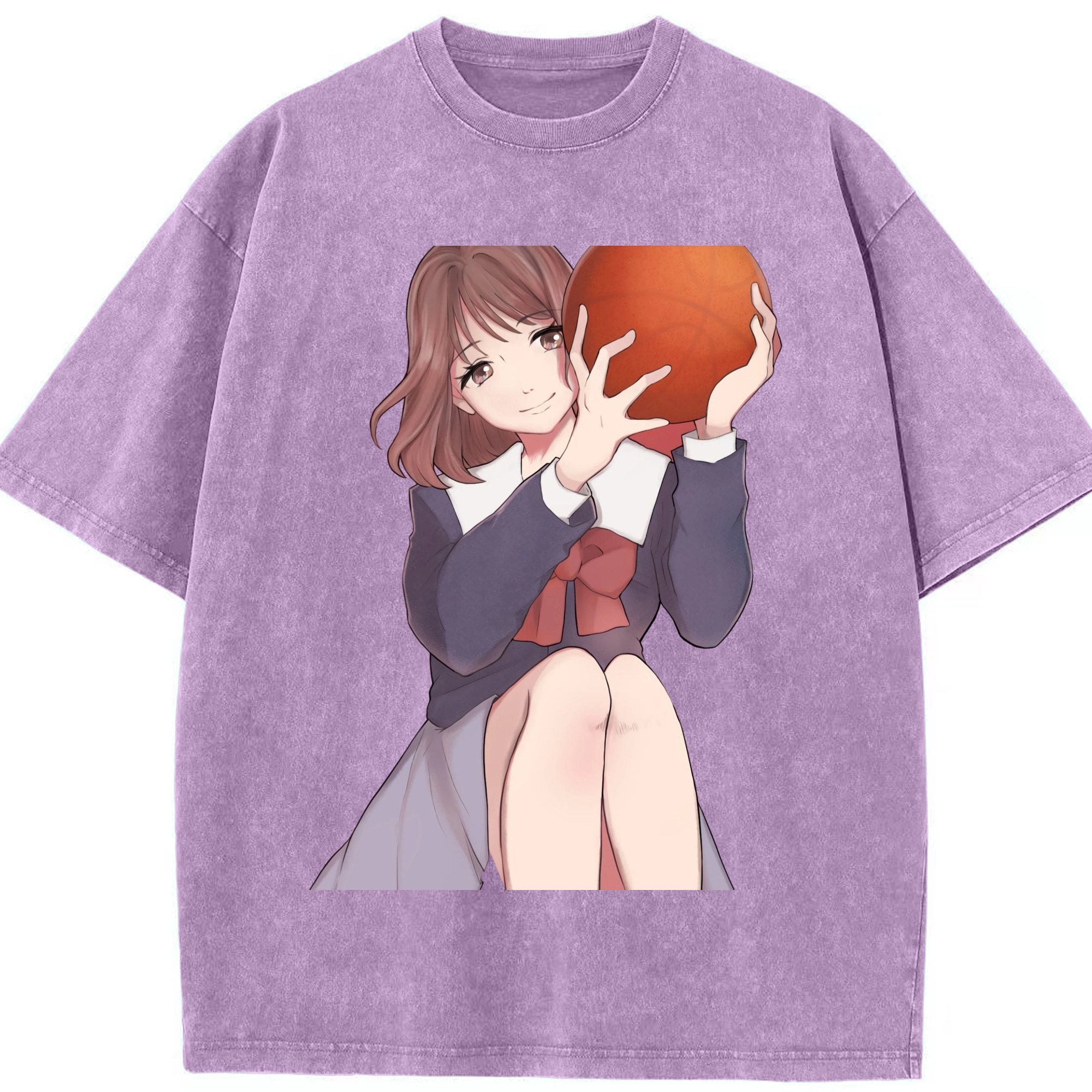 （画像用） SLAM DUNK／スラムダンク 綿100% ヴィンテージ風 半袖Tシャツ（フロントプリント）