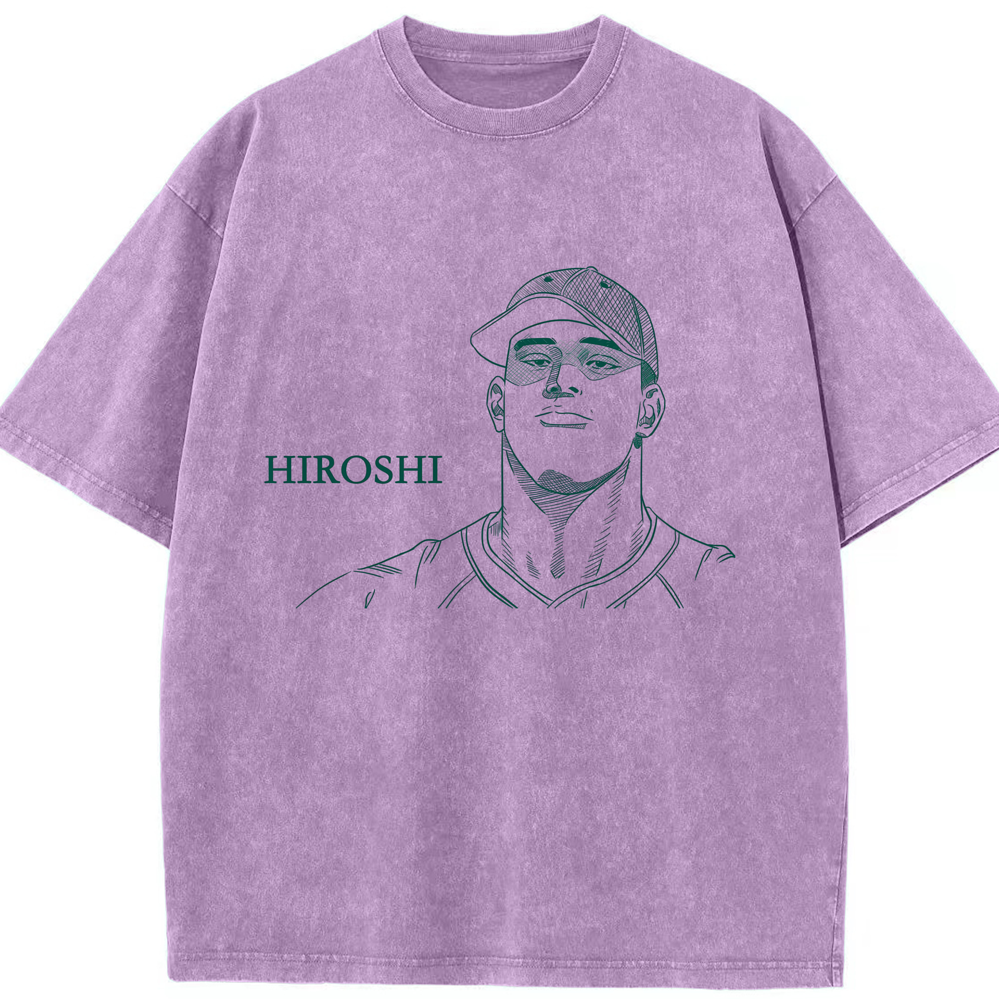 （画像用） SLAM DUNK／スラムダンク 綿100% ヴィンテージ風 半袖Tシャツ（フロントプリント）