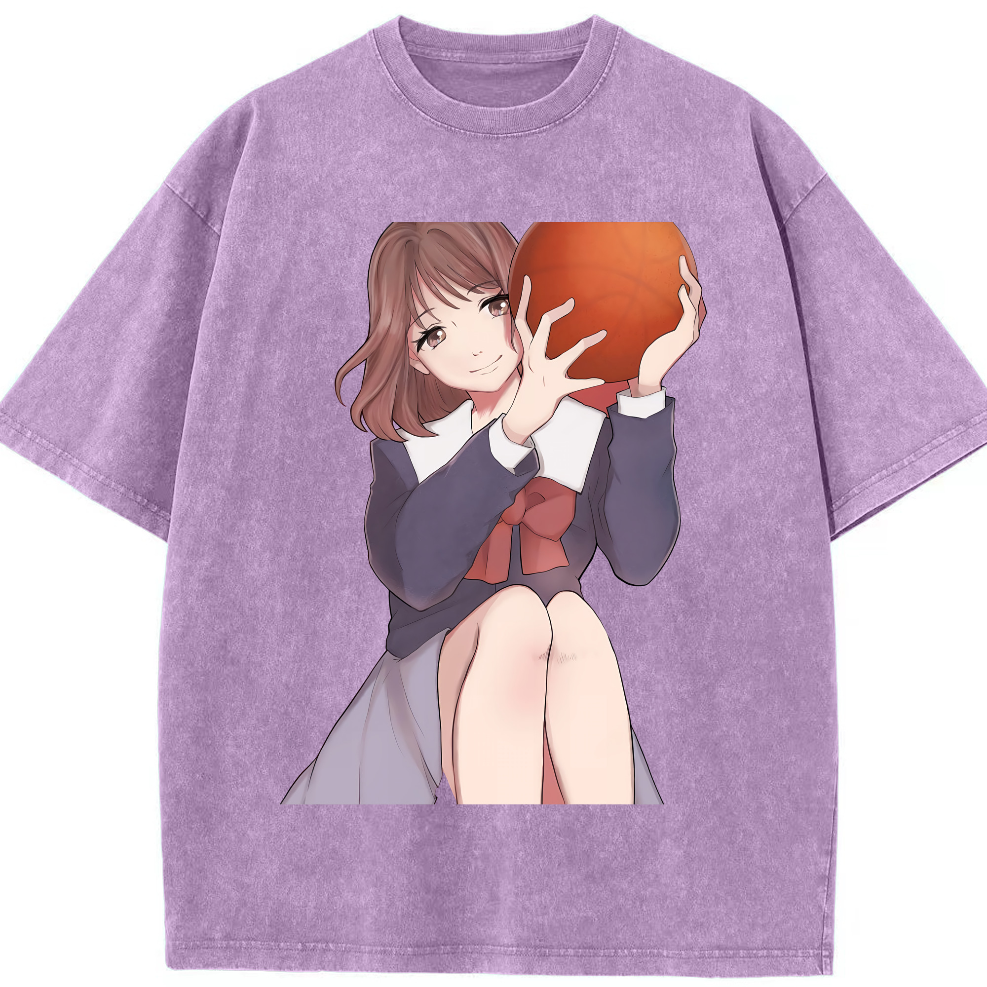 （画像用） SLAM DUNK／スラムダンク 綿100% ヴィンテージ風 半袖Tシャツ（フロントプリント）