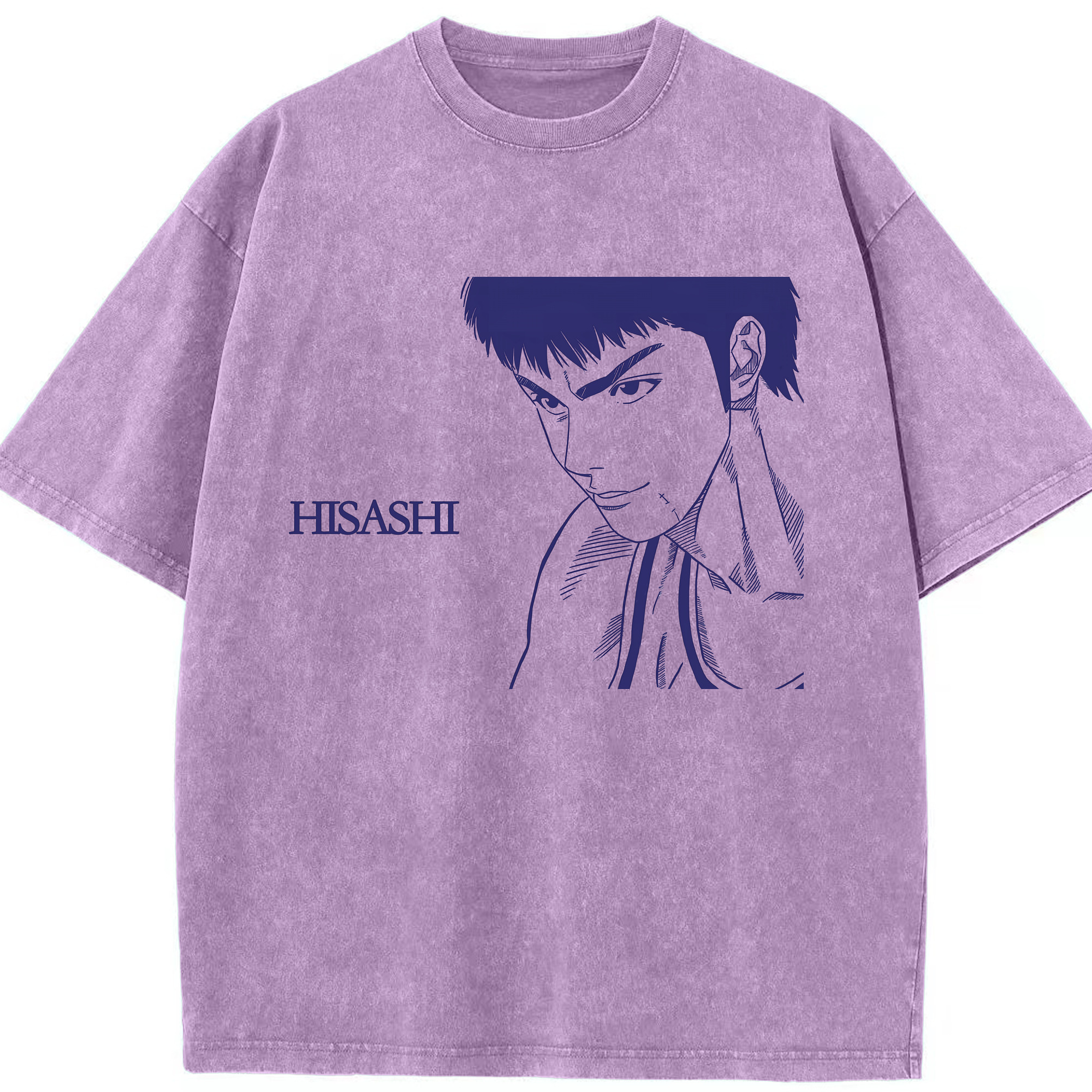 （画像用） SLAM DUNK／スラムダンク 綿100% ヴィンテージ風 半袖Tシャツ（フロントプリント）