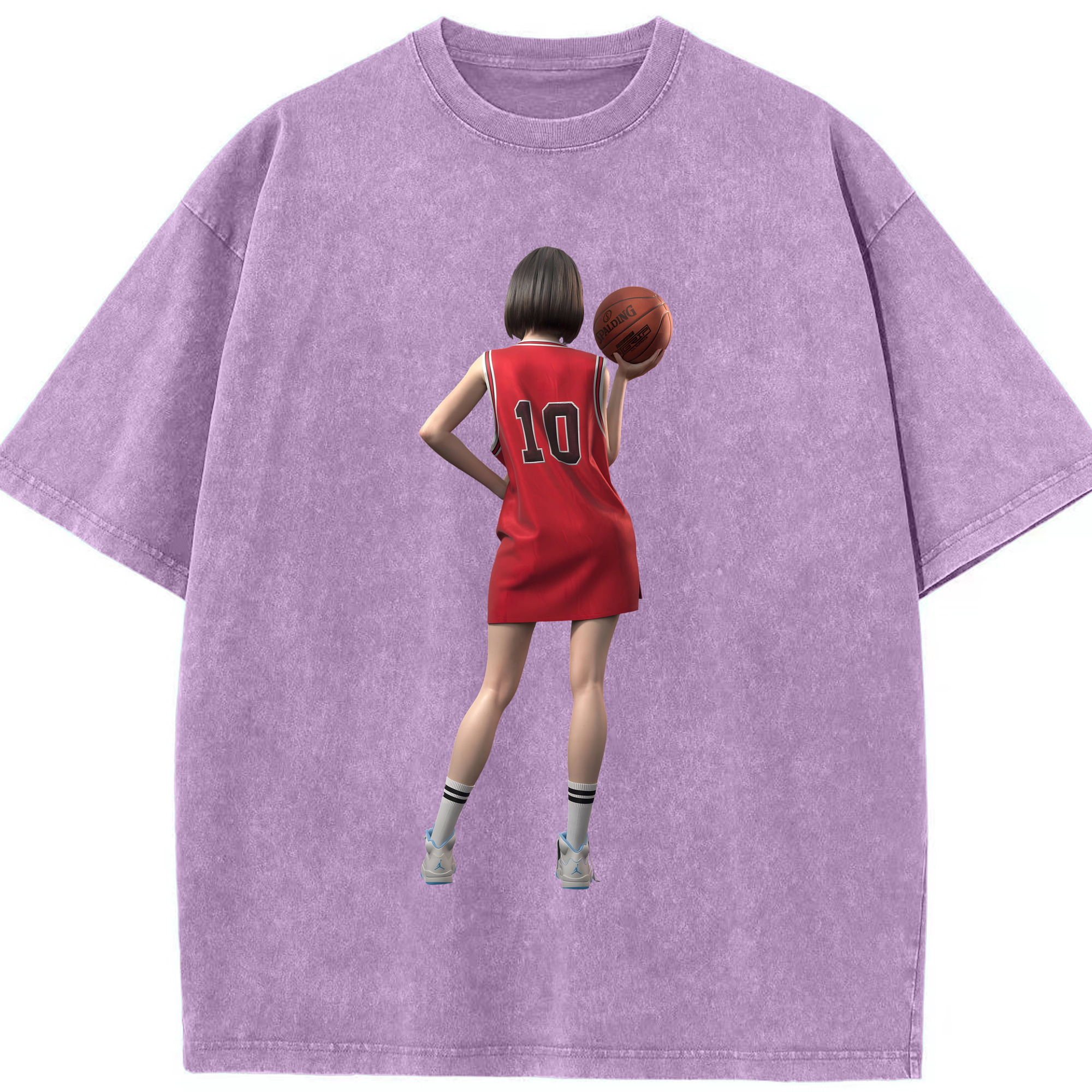 （画像用） SLAM DUNK／スラムダンク 綿100% ヴィンテージ風 半袖Tシャツ（フロントプリント）
