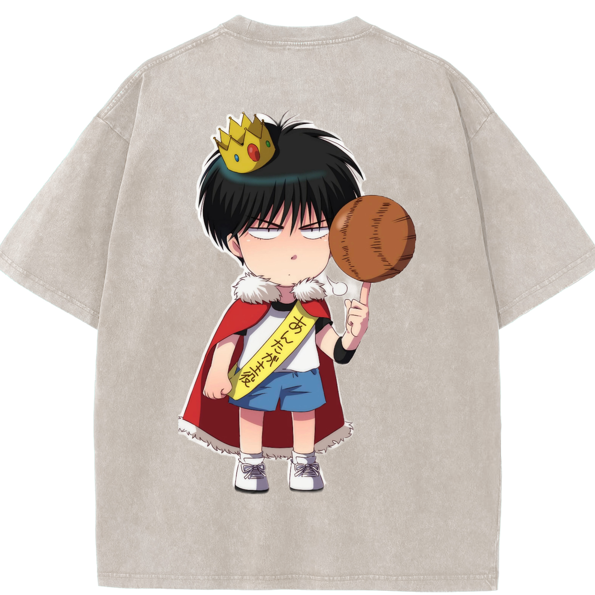 （画像用） SLAM DUNK／スラムダンク 綿100% ヴィンテージ風 半袖Tシャツ（背面プリント）
