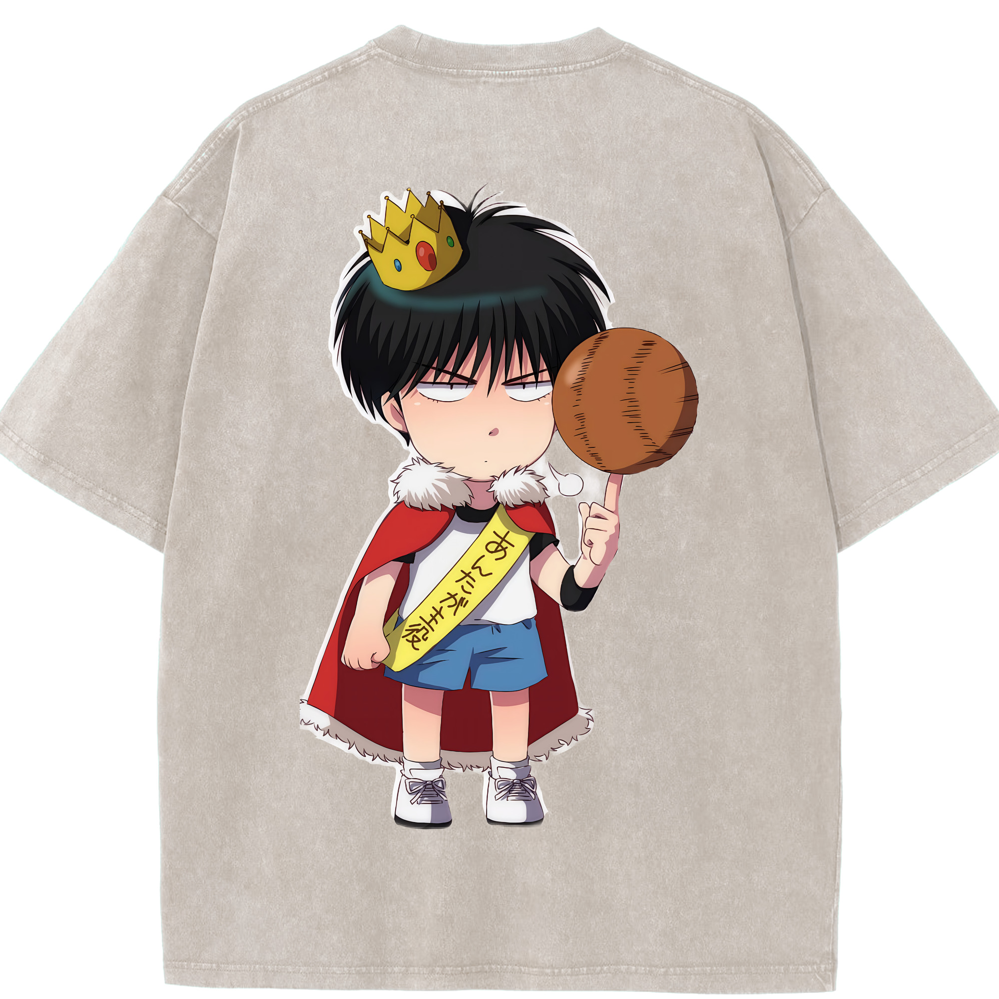 （画像用） SLAM DUNK／スラムダンク 綿100% ヴィンテージ風 半袖Tシャツ（背面プリント）