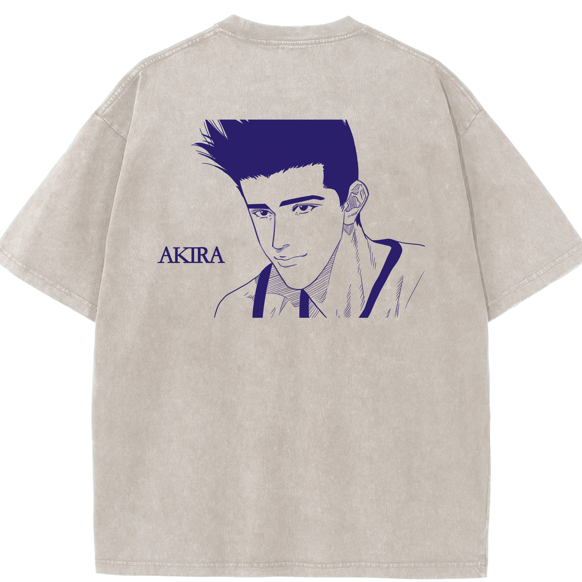 （画像用） SLAM DUNK／スラムダンク 綿100% ヴィンテージ風 半袖Tシャツ（背面プリント）