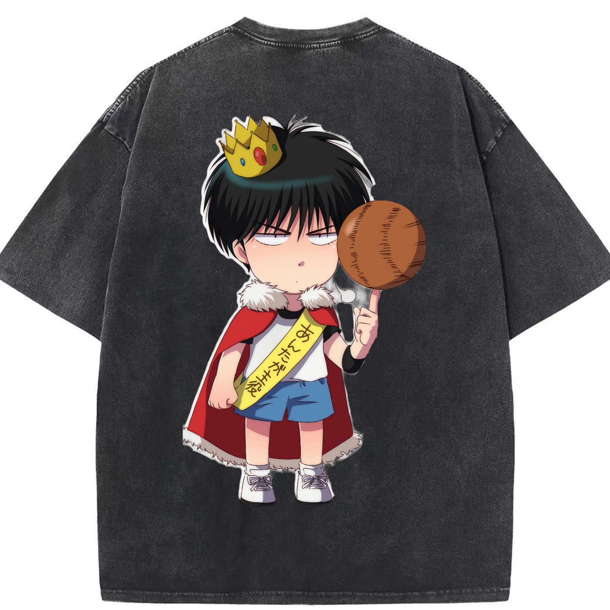 （画像用） SLAM DUNK／スラムダンク 綿100% ヴィンテージ風 半袖Tシャツ（背面プリント）