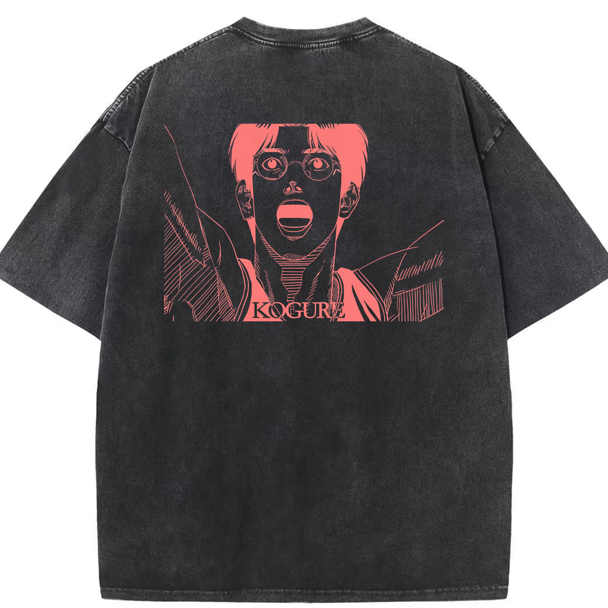 （画像用） SLAM DUNK／スラムダンク 綿100% ヴィンテージ風 半袖Tシャツ（背面プリント）