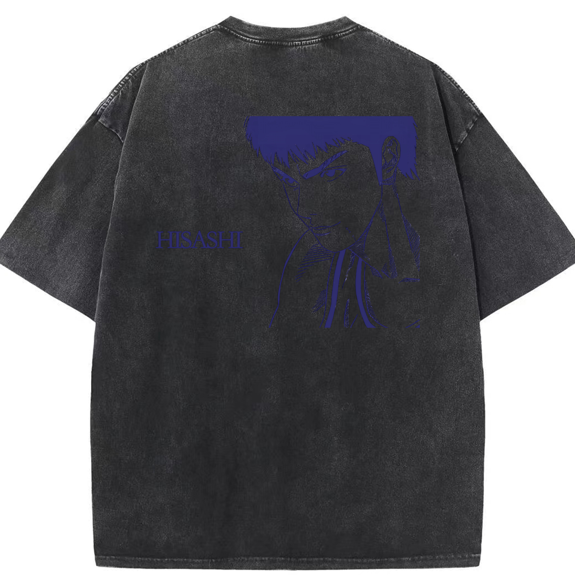 （画像用） SLAM DUNK／スラムダンク 綿100% ヴィンテージ風 半袖Tシャツ（背面プリント）
