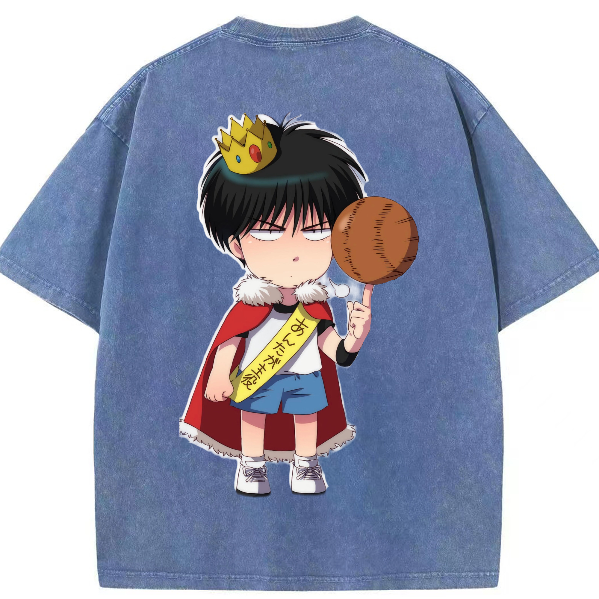 （画像用） SLAM DUNK／スラムダンク 綿100% ヴィンテージ風 半袖Tシャツ（背面プリント）