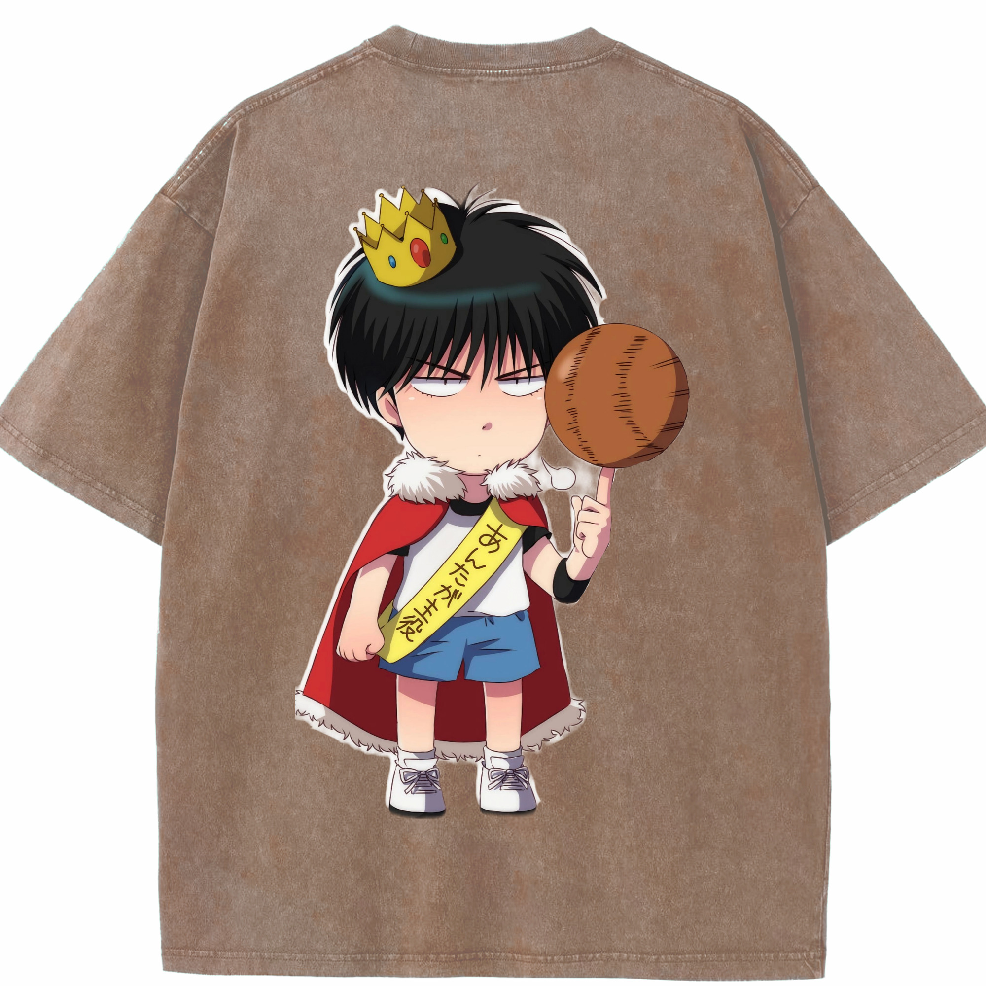 （画像用） SLAM DUNK／スラムダンク 綿100% ヴィンテージ風 半袖Tシャツ（背面プリント）
