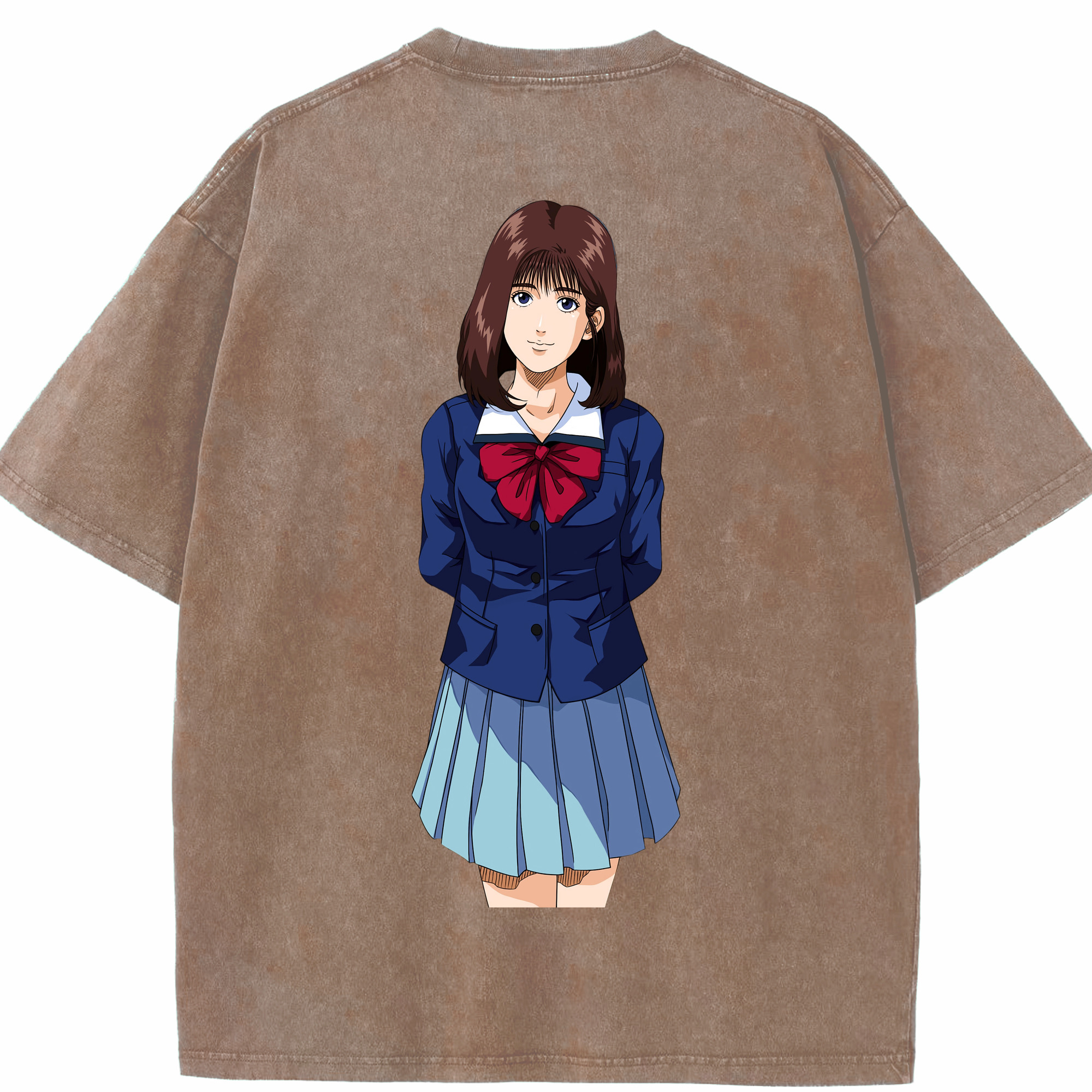 （画像用） SLAM DUNK／スラムダンク 綿100% ヴィンテージ風 半袖Tシャツ（背面プリント）