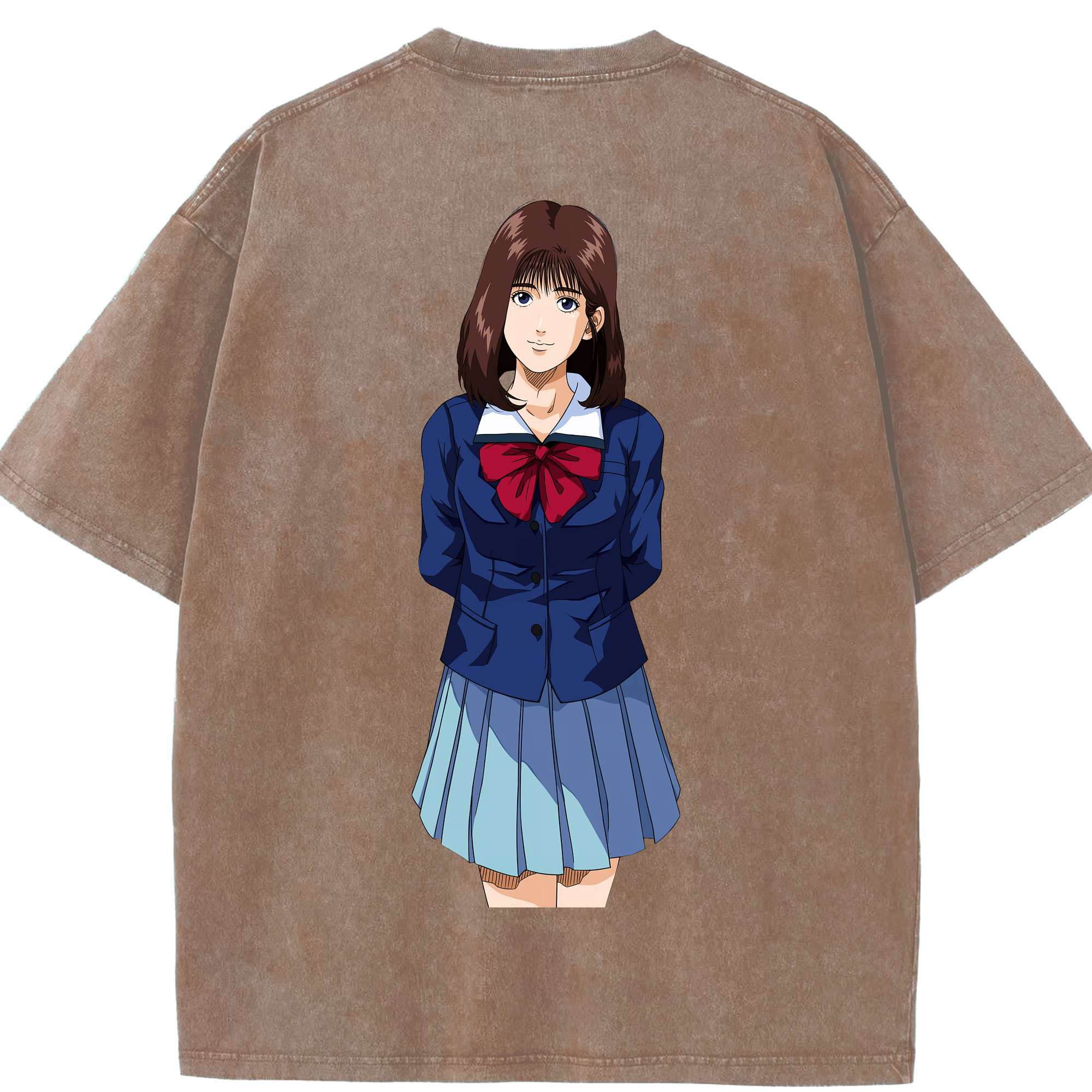 （画像用） SLAM DUNK／スラムダンク 綿100% ヴィンテージ風 半袖Tシャツ（背面プリント）