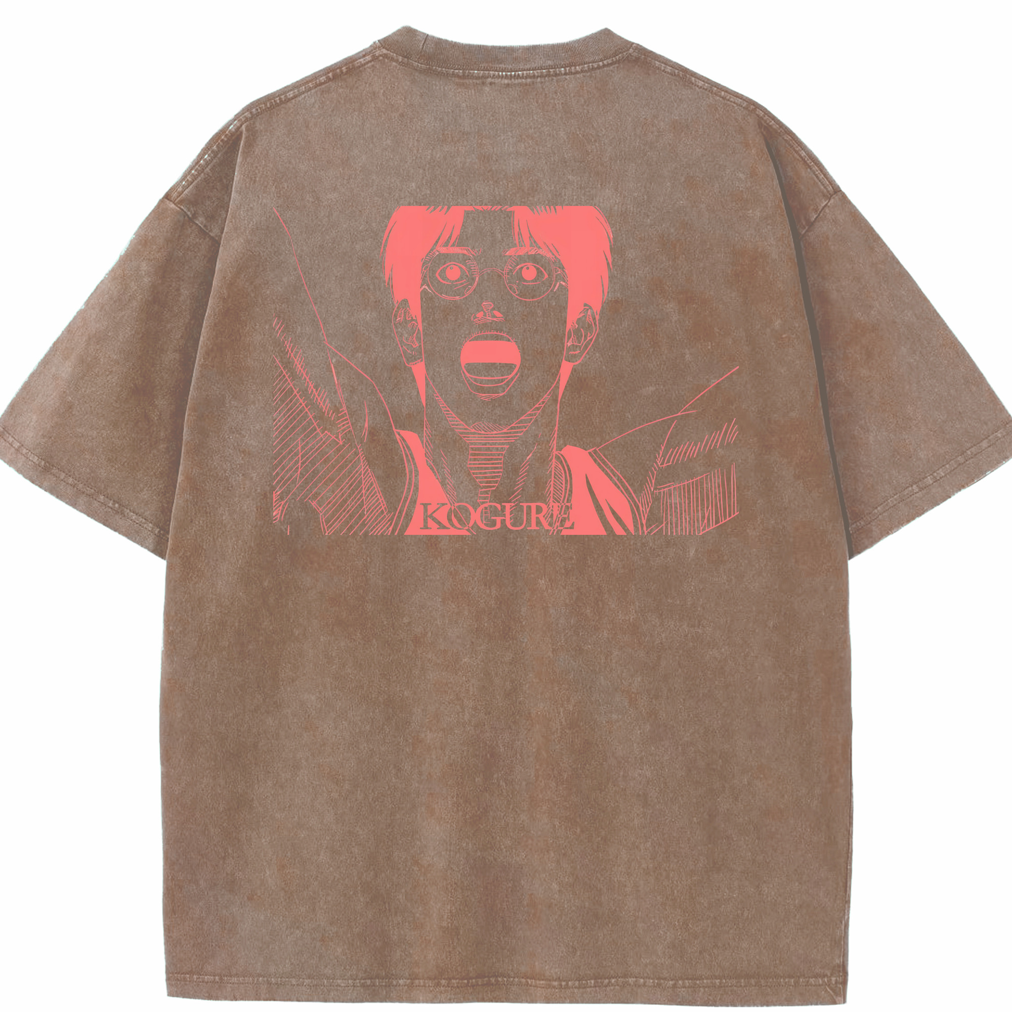 （画像用） SLAM DUNK／スラムダンク 綿100% ヴィンテージ風 半袖Tシャツ（背面プリント）