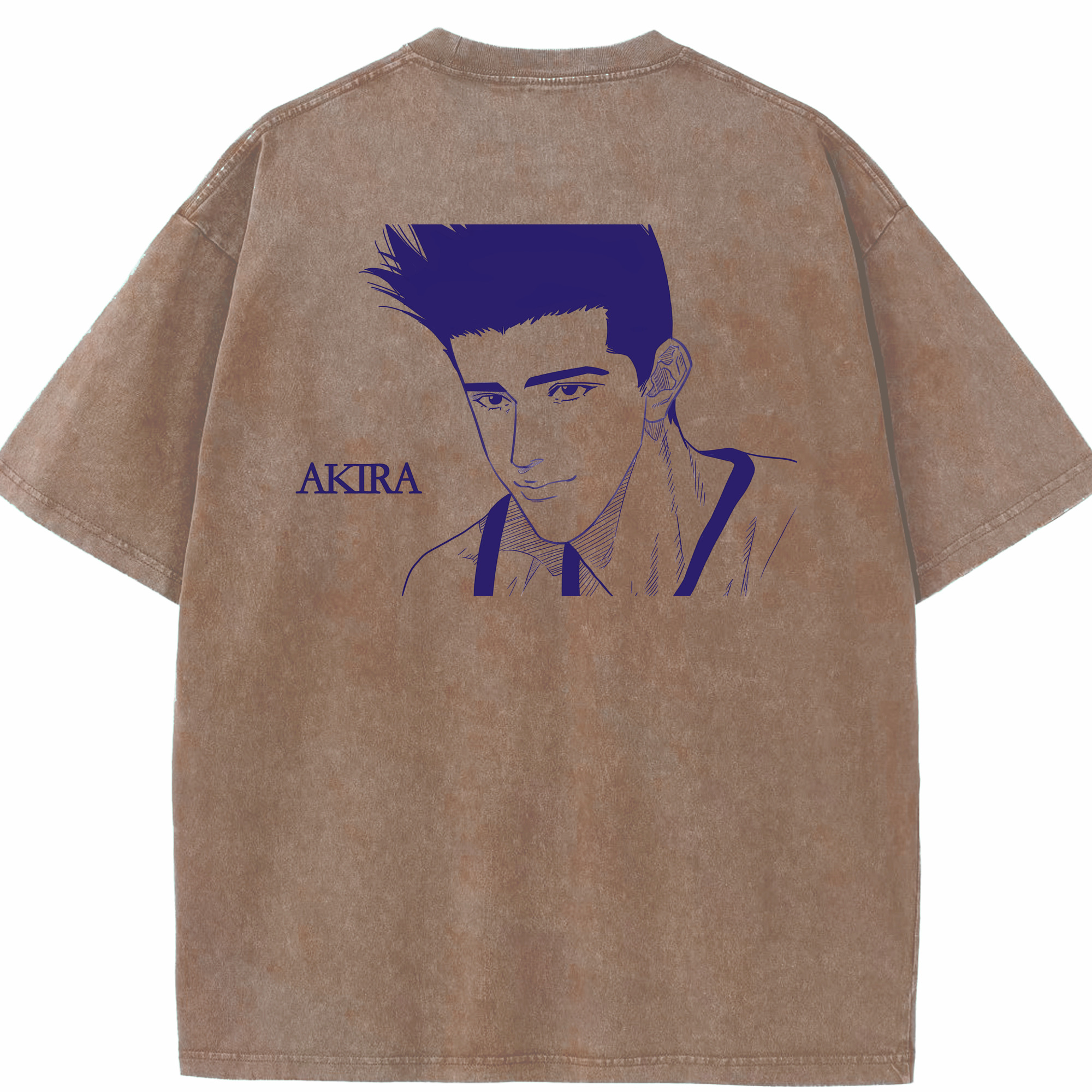 （画像用） SLAM DUNK／スラムダンク 綿100% ヴィンテージ風 半袖Tシャツ（背面プリント）