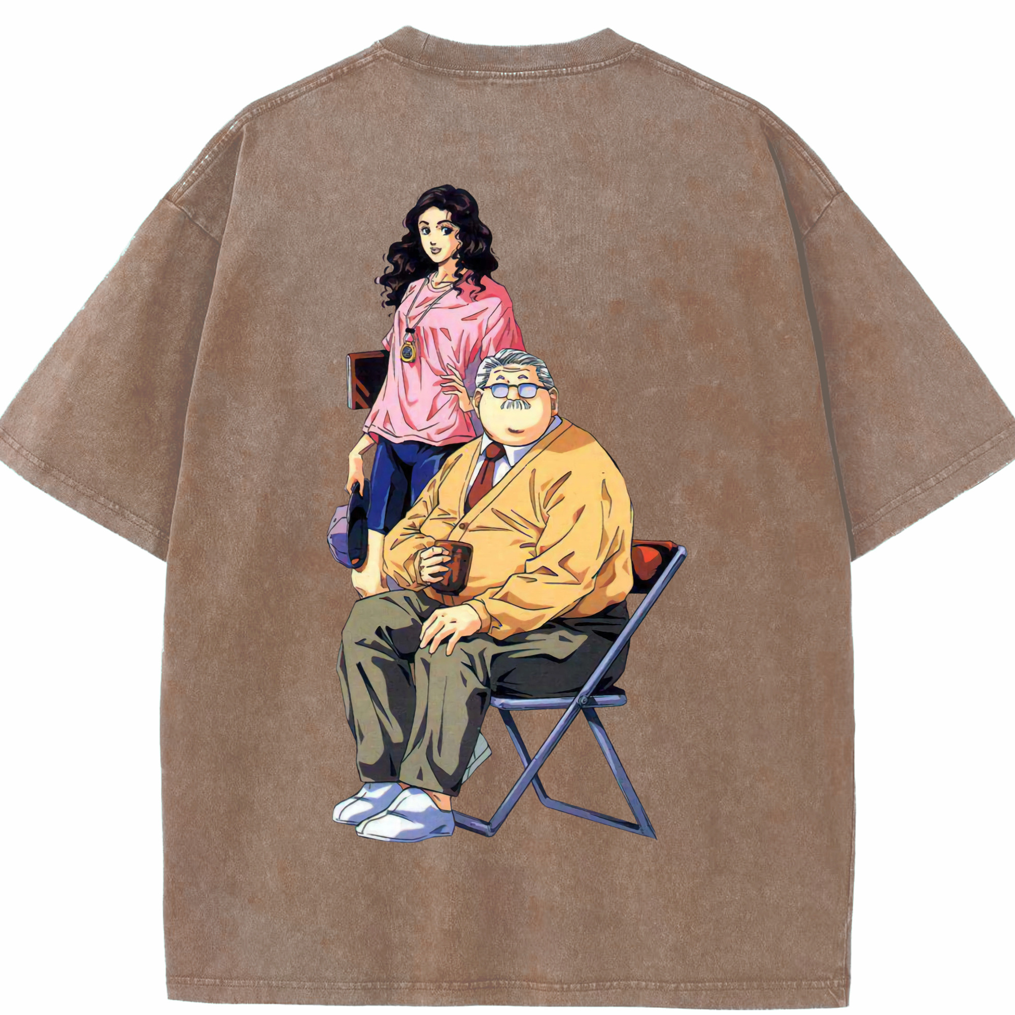 SLAM DUNK／スラムダンク 綿100% ヴィンテージ風 半袖Tシャツ（背面プリント）