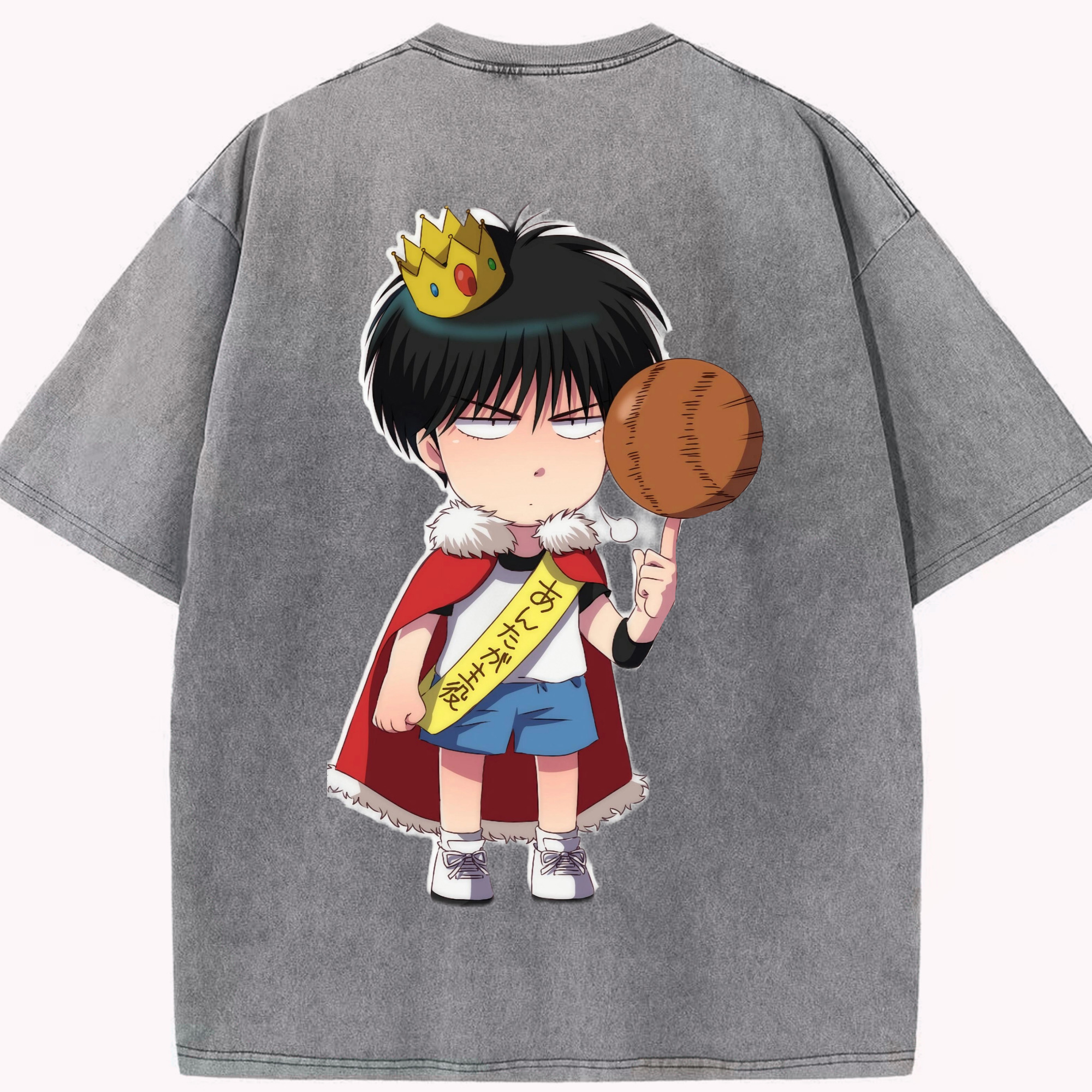 （画像用） SLAM DUNK／スラムダンク 綿100% ヴィンテージ風 半袖Tシャツ（背面プリント）