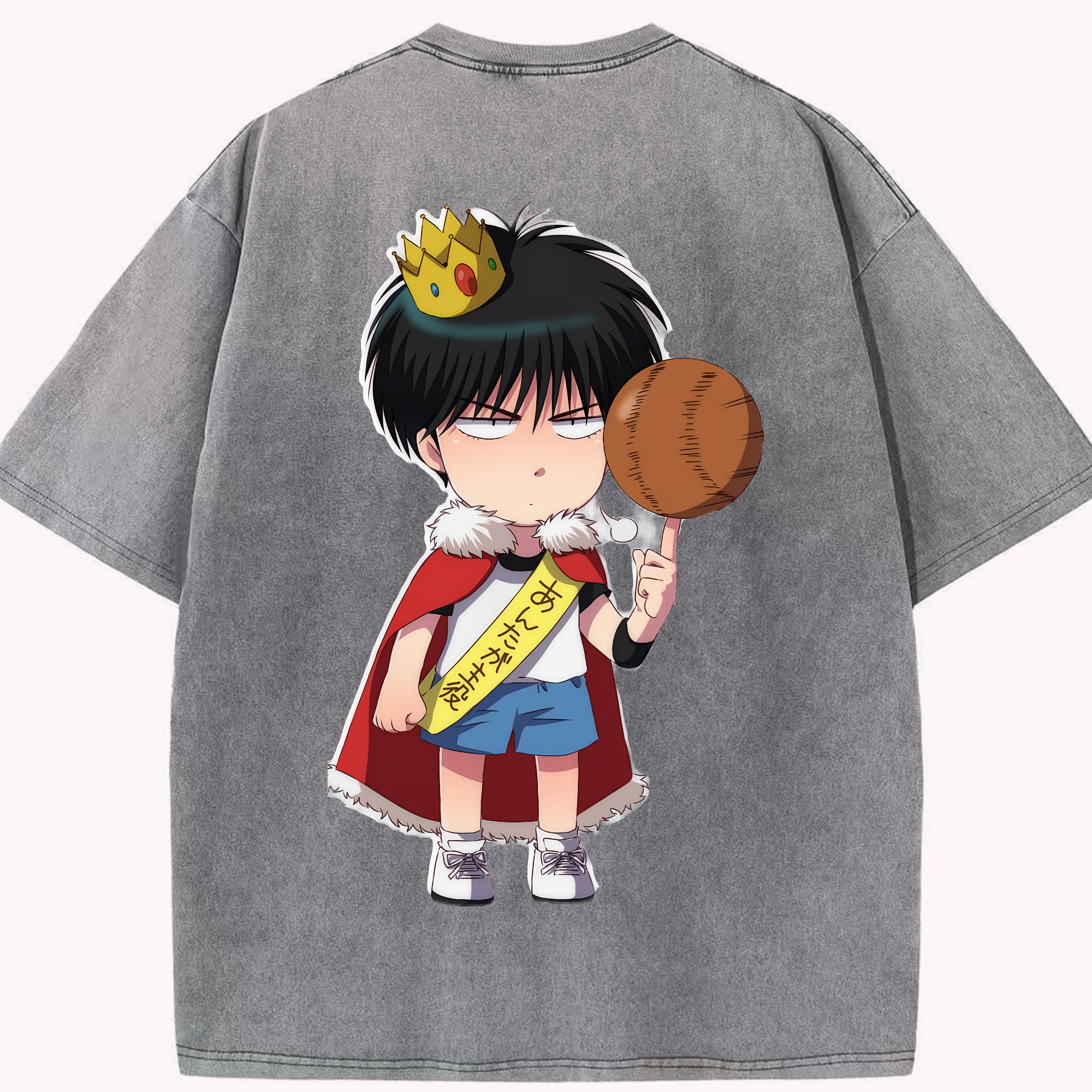 （画像用） SLAM DUNK／スラムダンク 綿100% ヴィンテージ風 半袖Tシャツ（背面プリント）
