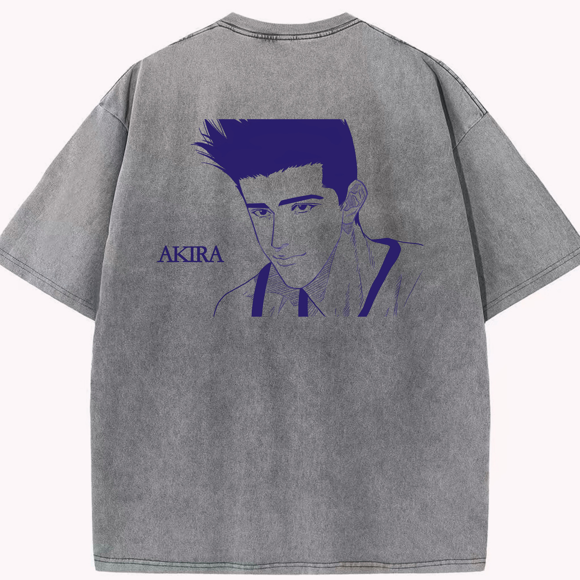 （画像用） SLAM DUNK／スラムダンク 綿100% ヴィンテージ風 半袖Tシャツ（背面プリント）