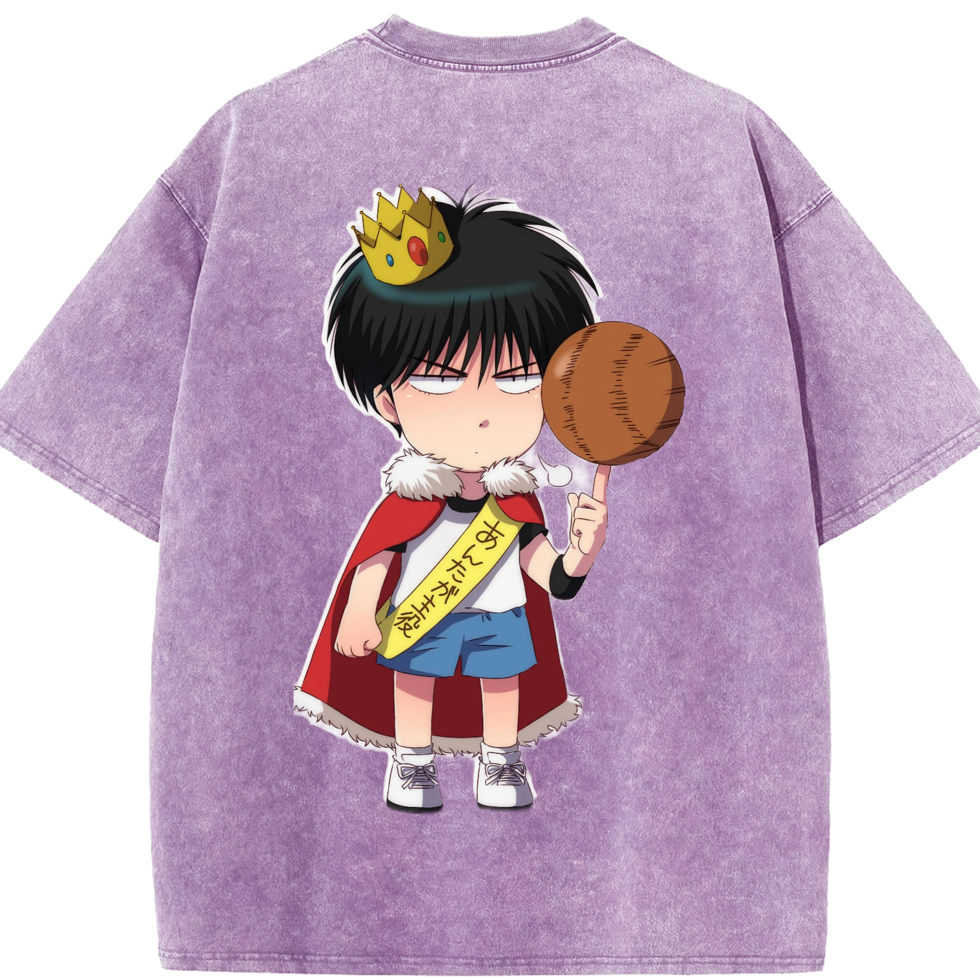 （画像用） SLAM DUNK／スラムダンク 綿100% ヴィンテージ風 半袖Tシャツ（背面プリント）