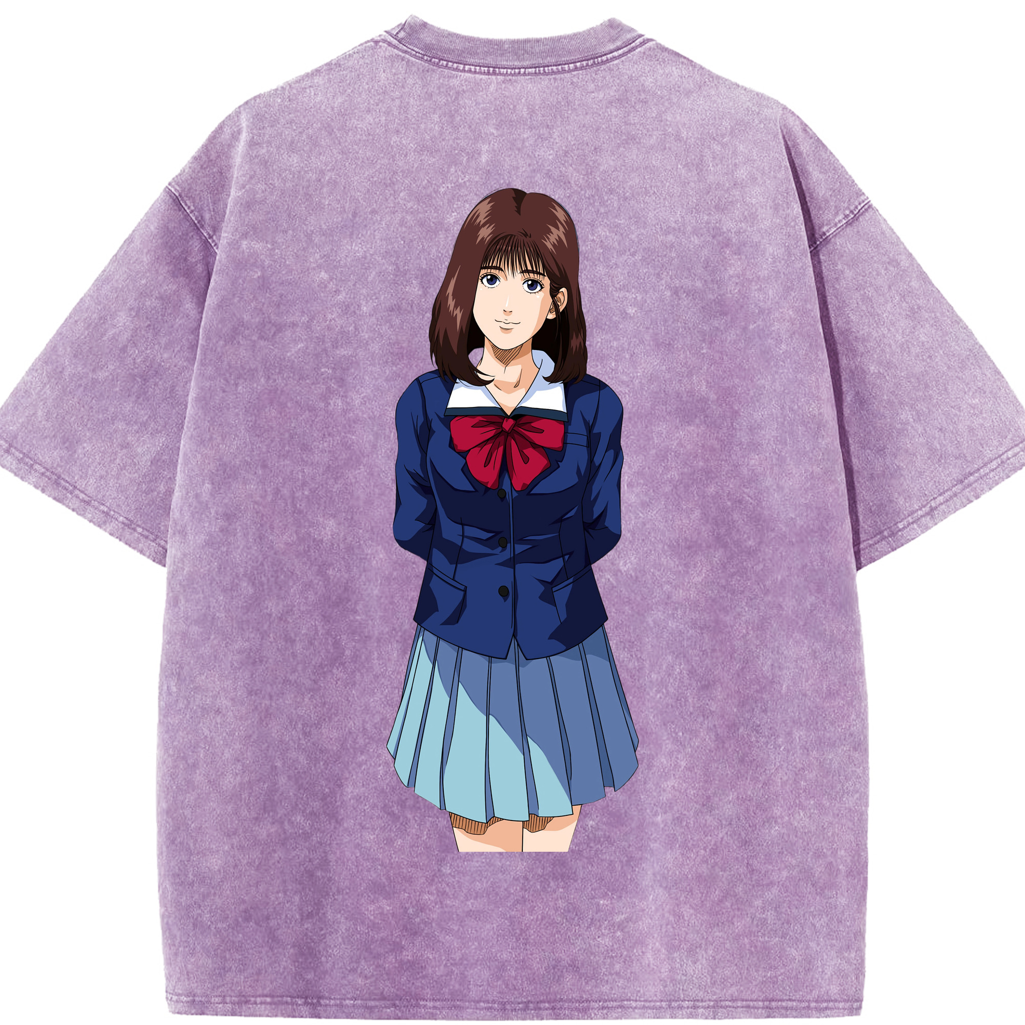 （画像用） SLAM DUNK／スラムダンク 綿100% ヴィンテージ風 半袖Tシャツ（背面プリント）