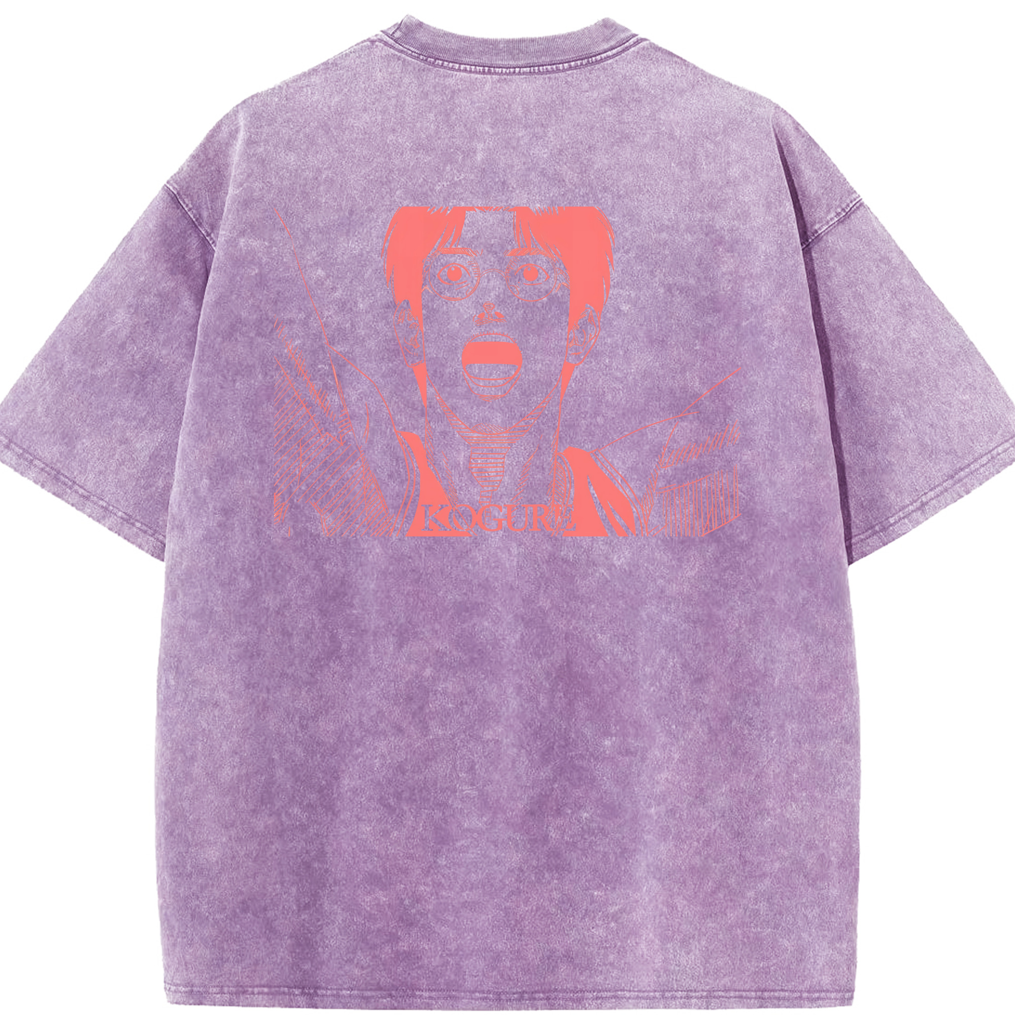 （画像用） SLAM DUNK／スラムダンク 綿100% ヴィンテージ風 半袖Tシャツ（背面プリント）